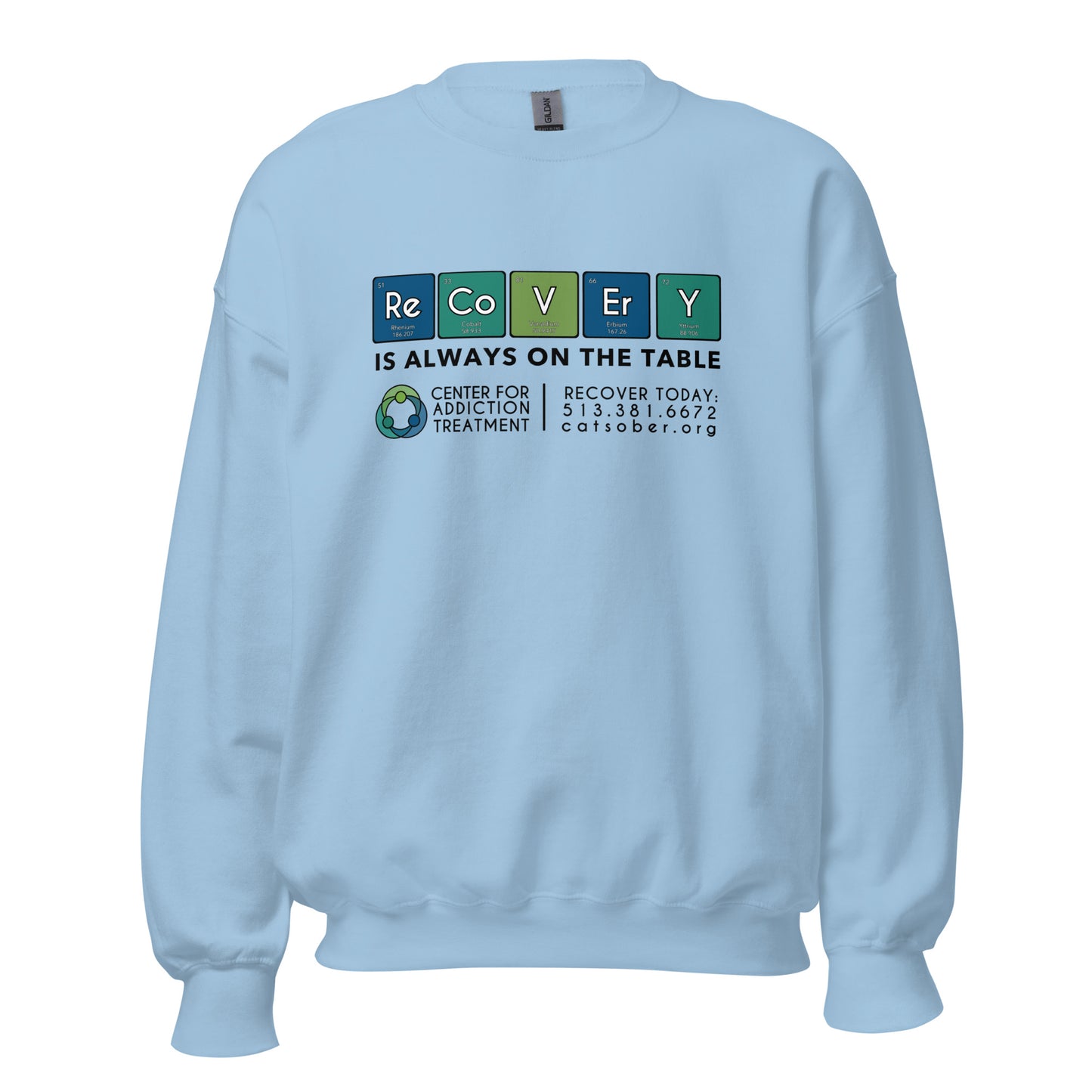 Recovery Table Sweatshirt (Dark Text Version)