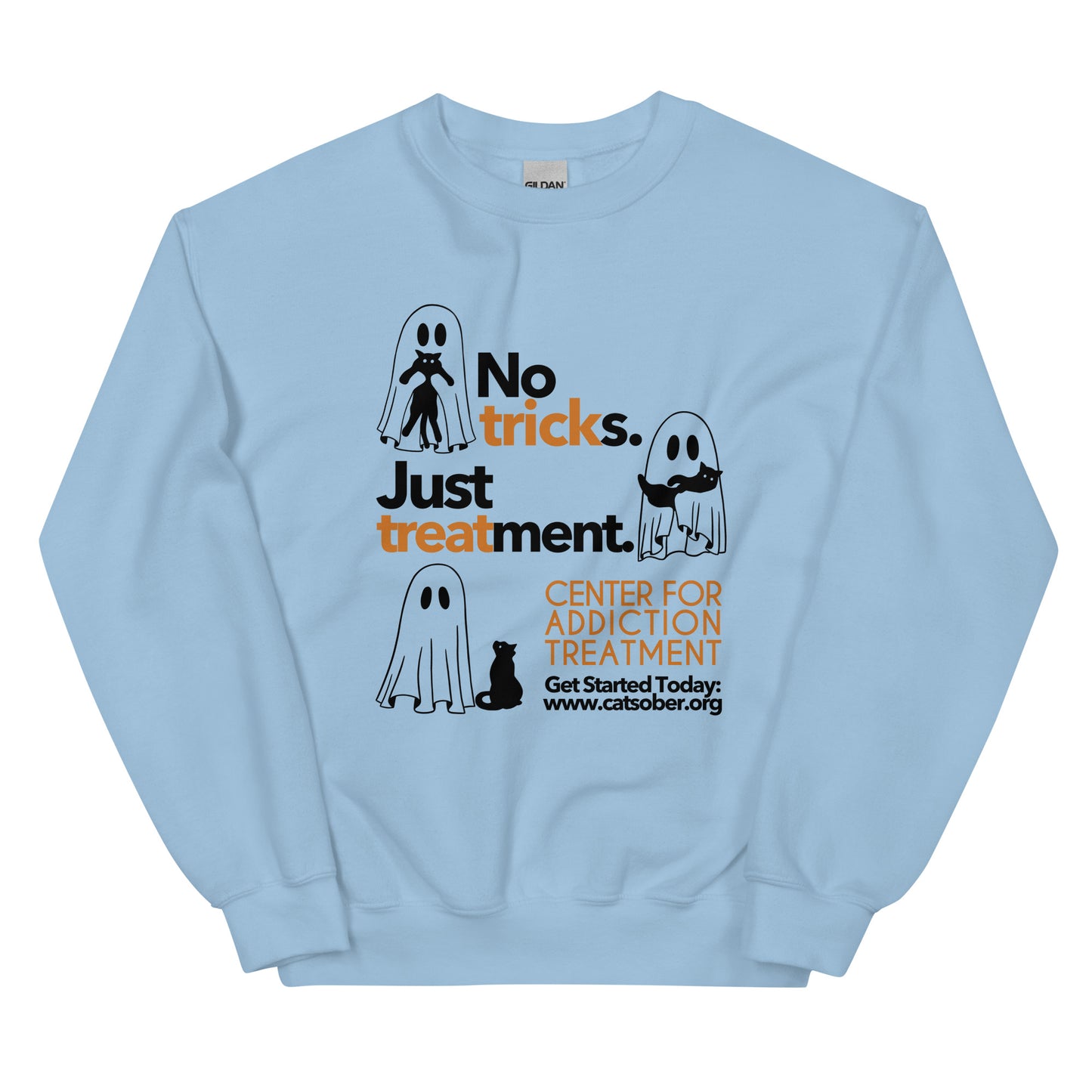 Trick or Treatment Dark Text Version Sweatshirt