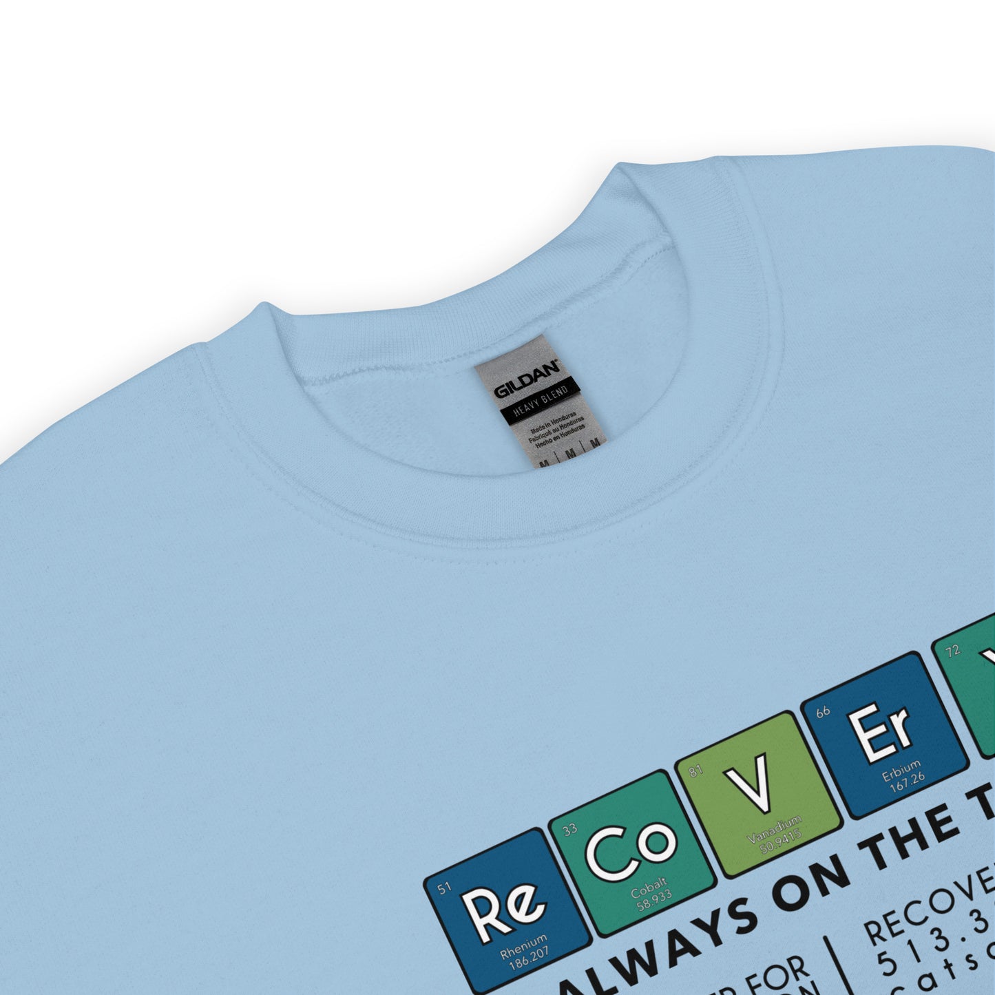 Recovery Table Sweatshirt (Dark Text Version)