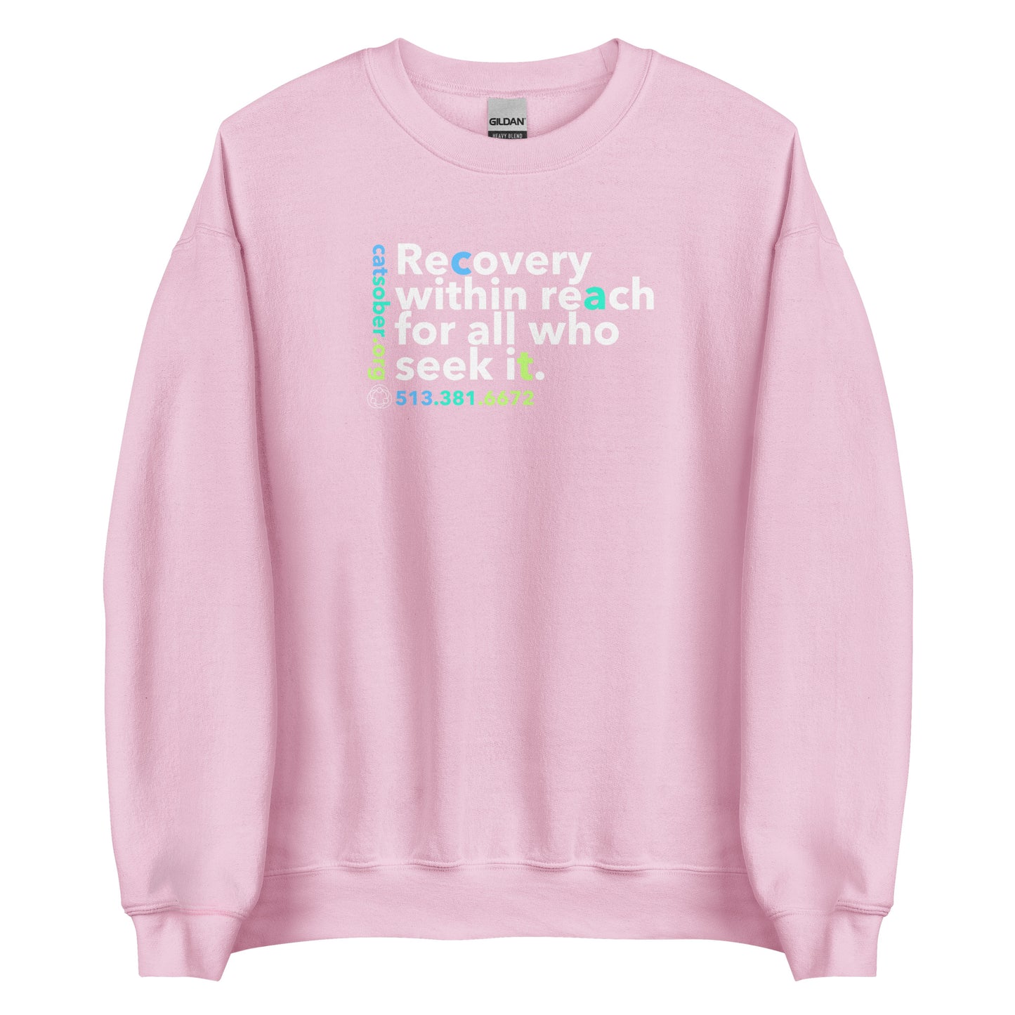 Colorful Recovery Within Reach Sweatshirt