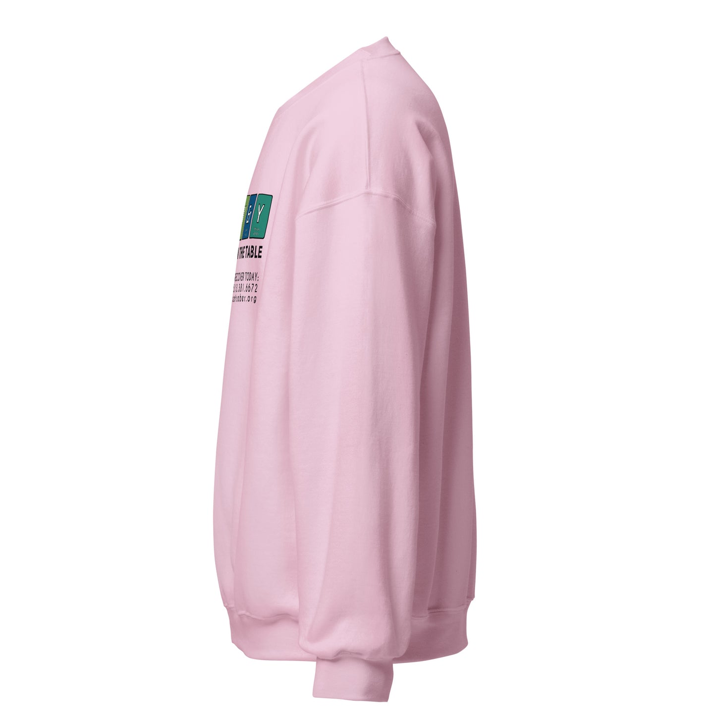 Recovery Table Sweatshirt (Dark Text Version)