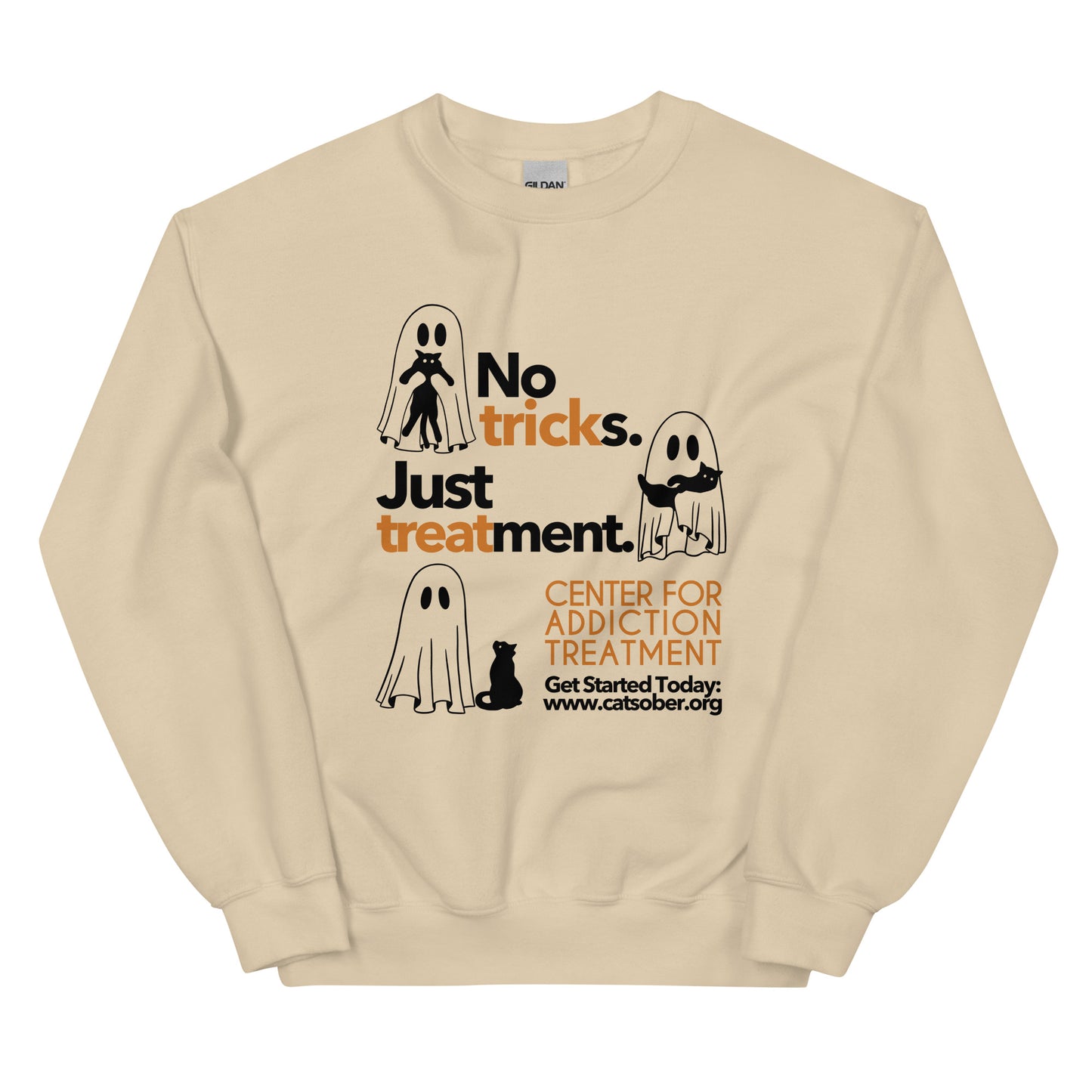 Trick or Treatment Dark Text Version Sweatshirt