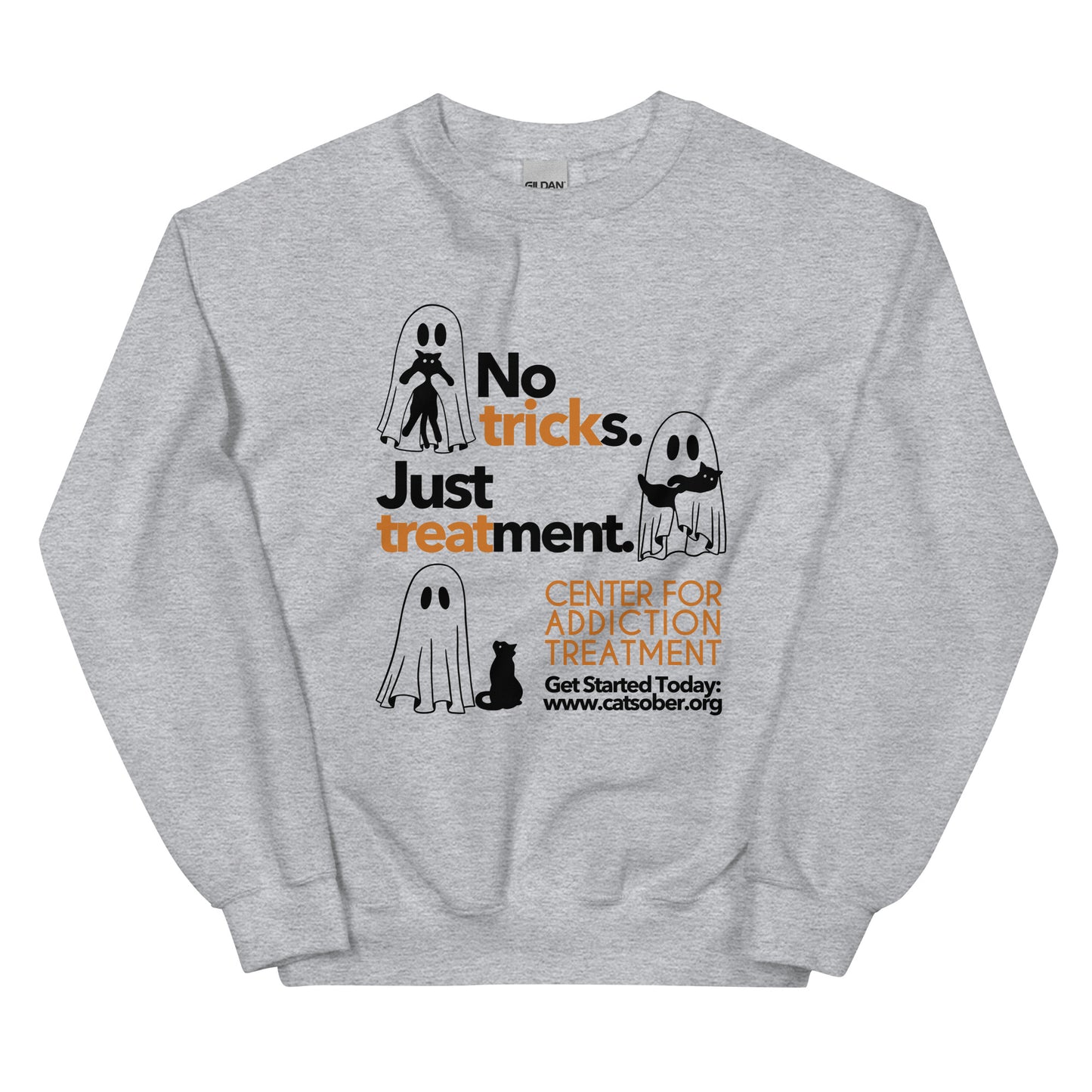 Trick or Treatment Dark Text Version Sweatshirt