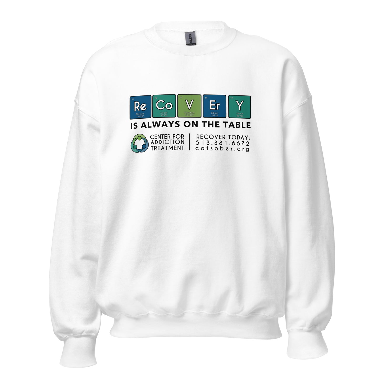 Recovery Table Sweatshirt (Dark Text Version)