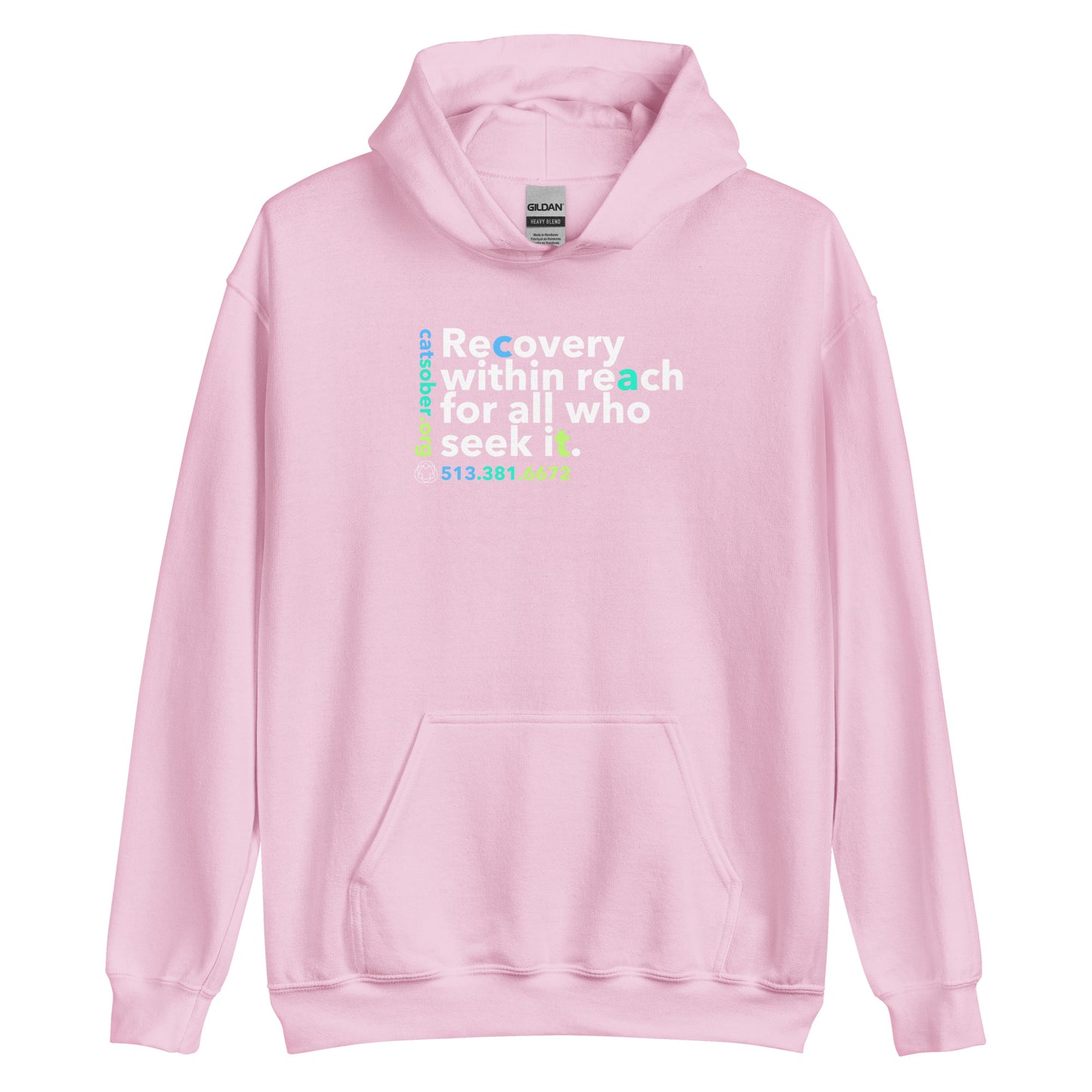 Colorful Recovery Within Reach Hoodie