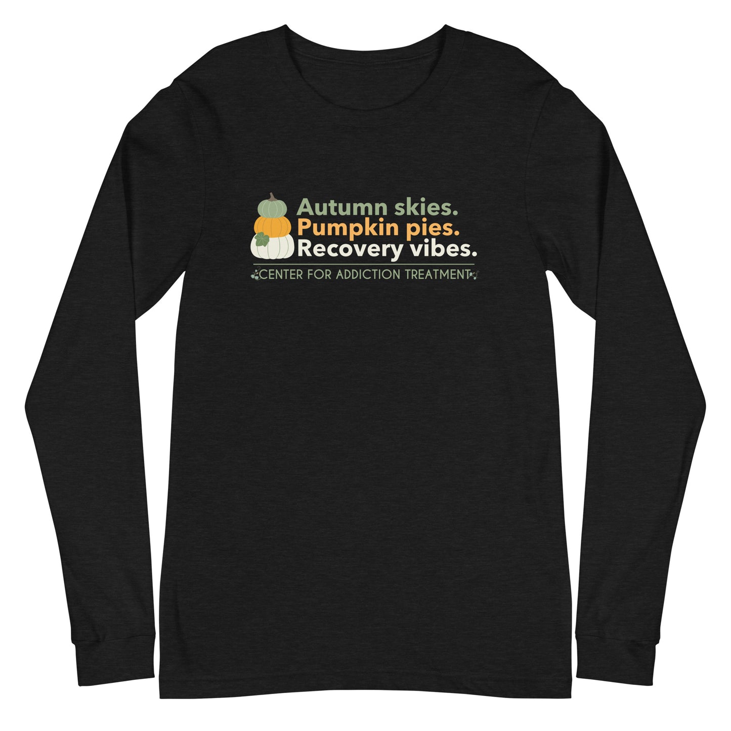 Pumpkin Stack Long Sleeve Tee