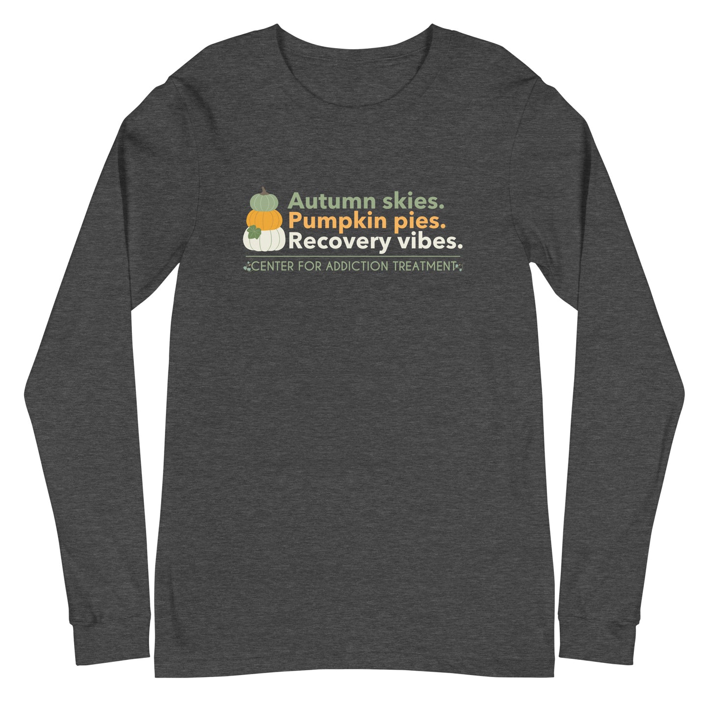 Pumpkin Stack Long Sleeve Tee