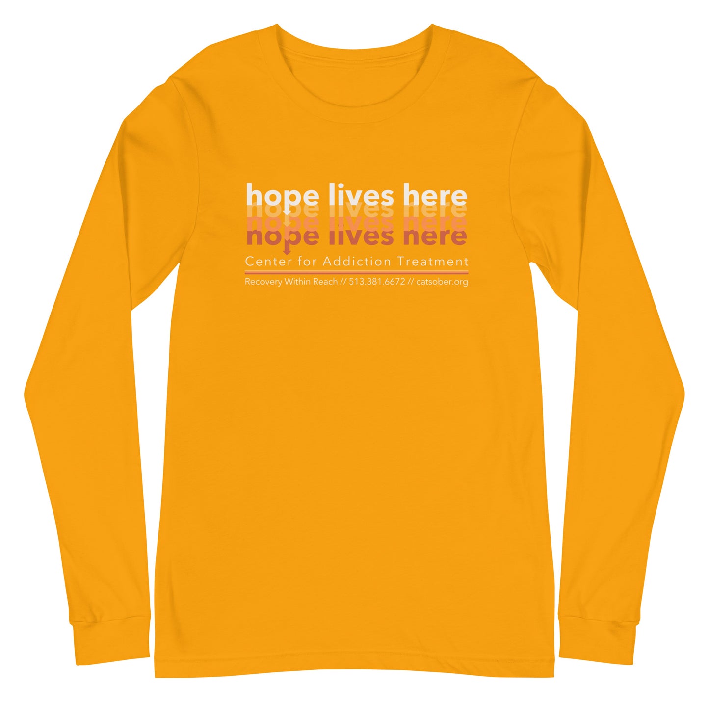 Hope Lives Here Autumn Version Long Sleeve Tee