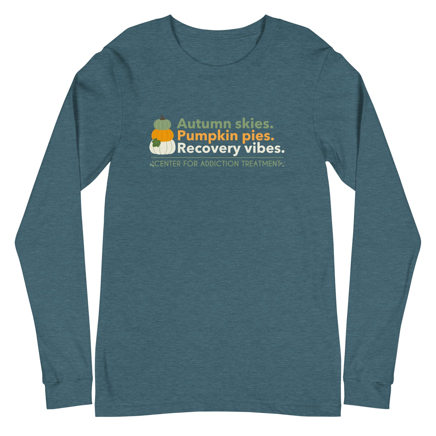 Pumpkin Stack Long Sleeve Tee