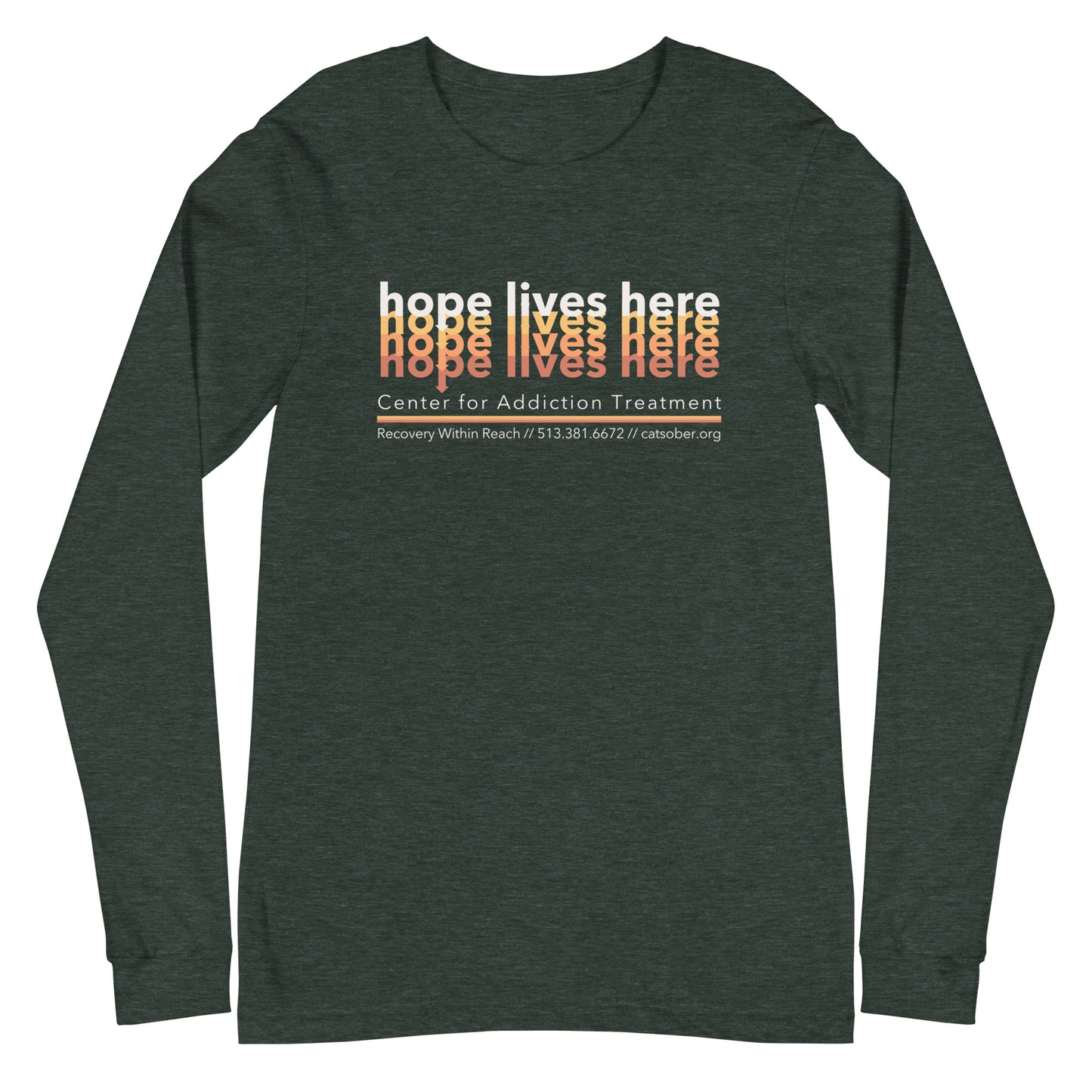 Hope Lives Here Autumn Version Long Sleeve Tee