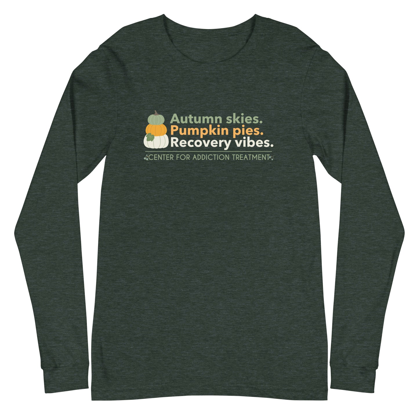 Pumpkin Stack Long Sleeve Tee