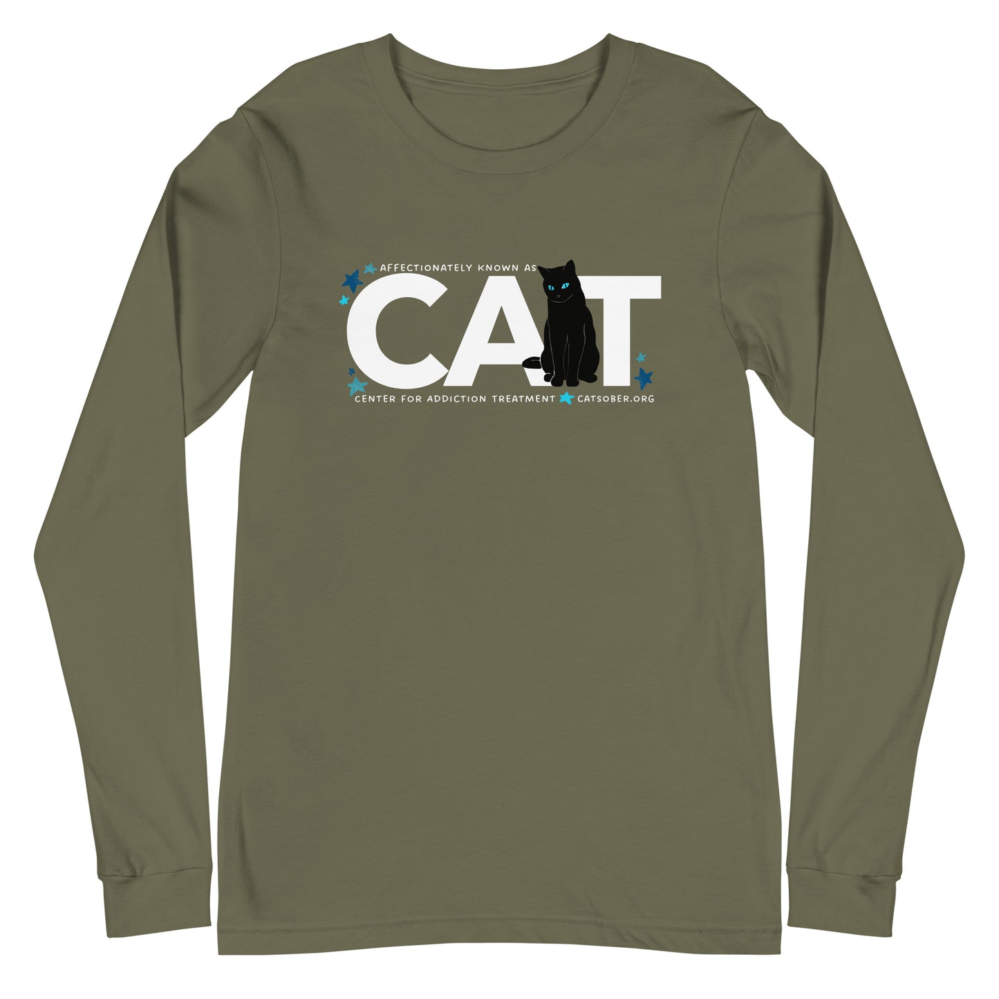 Known as CAT Light Text Version Long Sleeve Tee