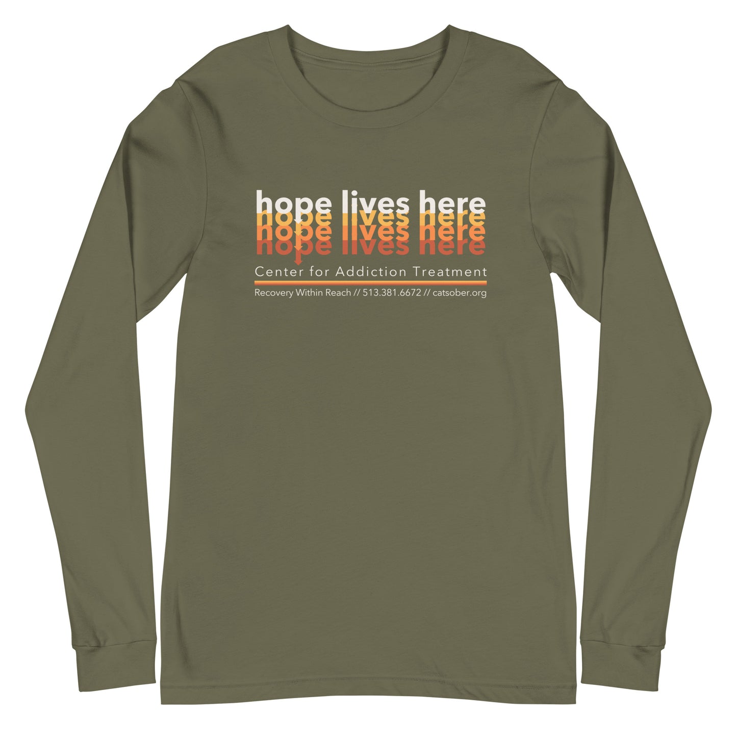Hope Lives Here Autumn Version Long Sleeve Tee