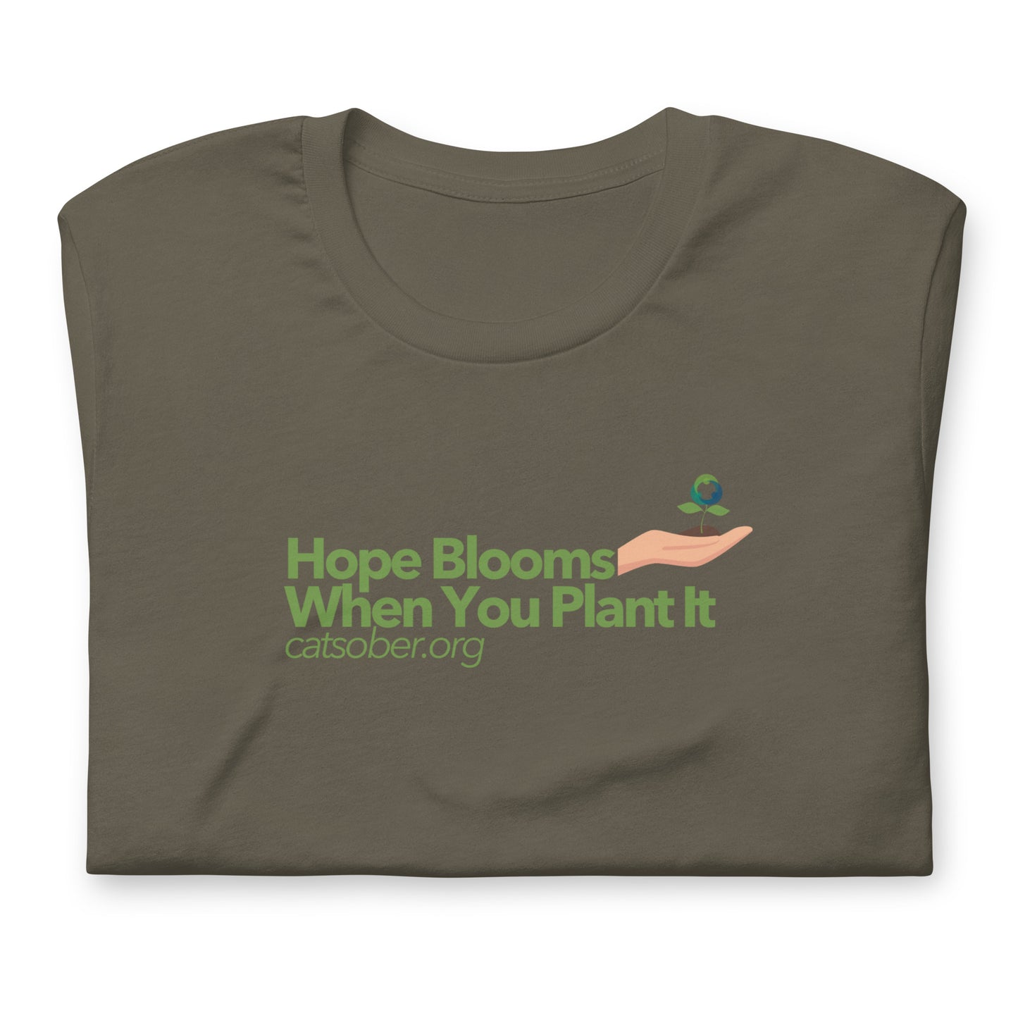 Hand of Hope Tee (Peach Version)
