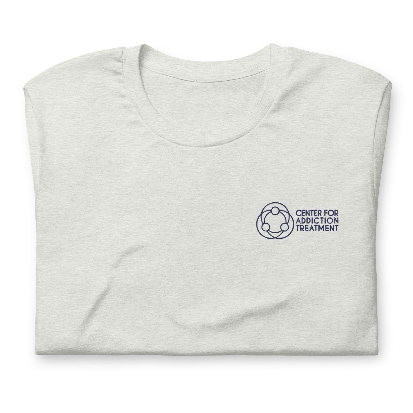 Blue Logo Embroidered Tee