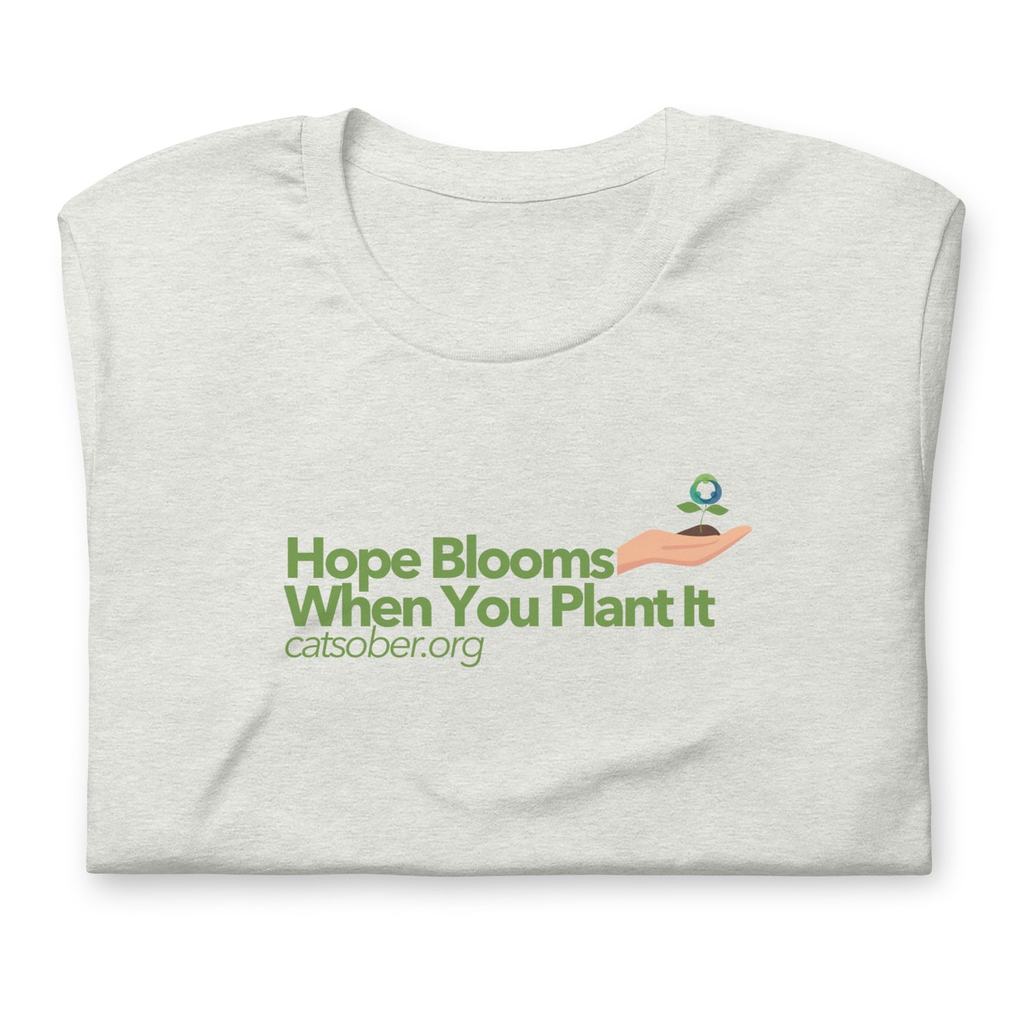 Hand of Hope Tee (Peach Version)