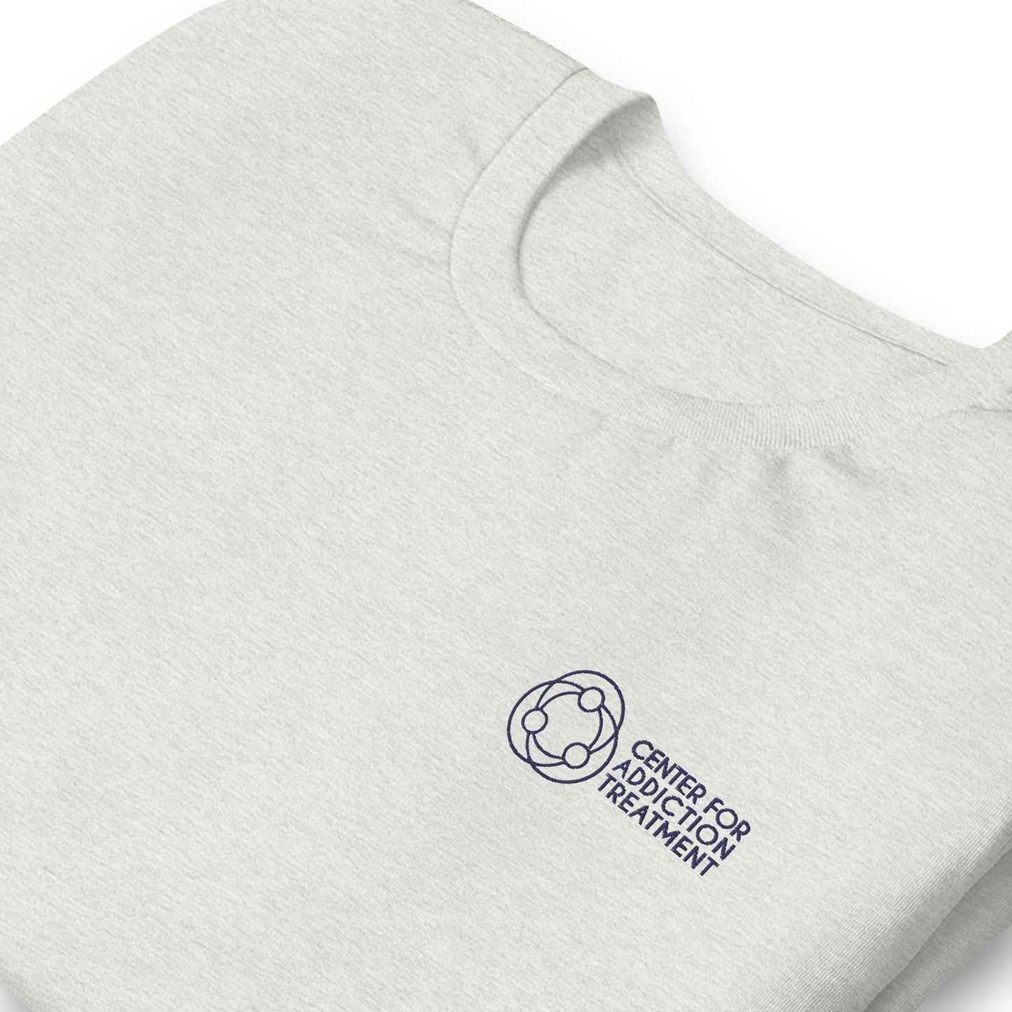 Blue Logo Embroidered Tee