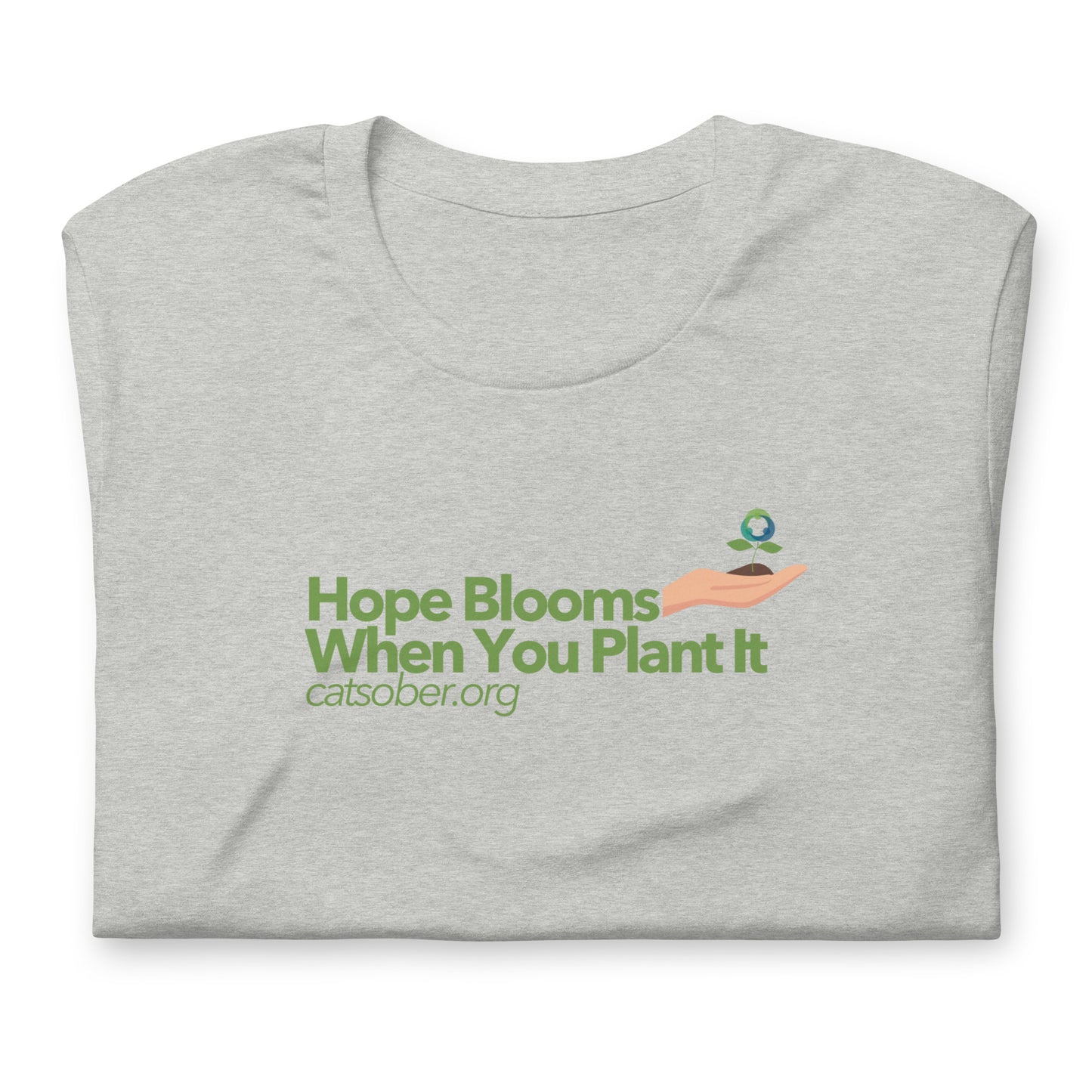 Hand of Hope Tee (Peach Version)