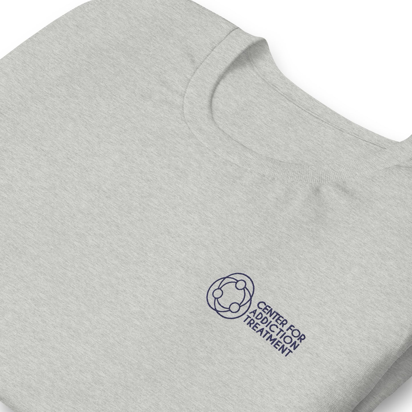 Blue Logo Embroidered Tee
