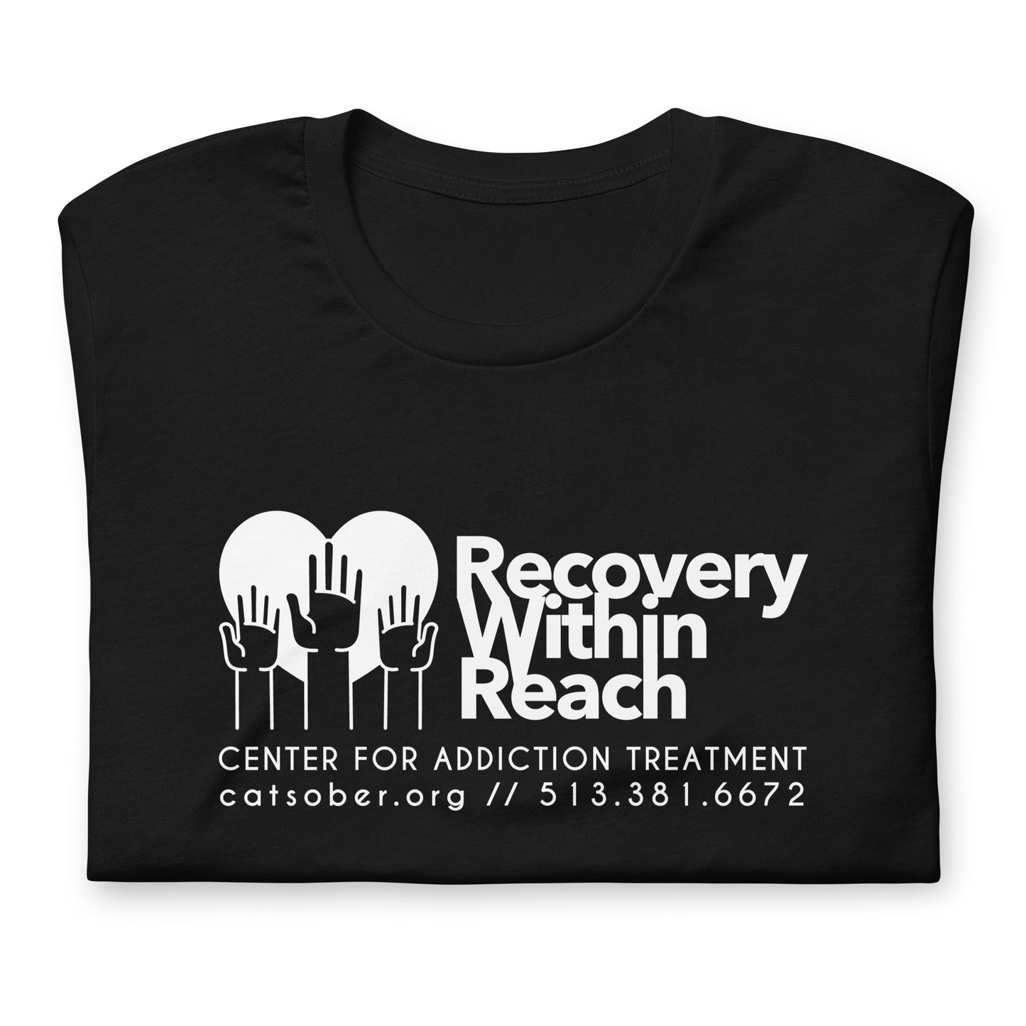 Recovery Within Reach Tee (Light Text Version)