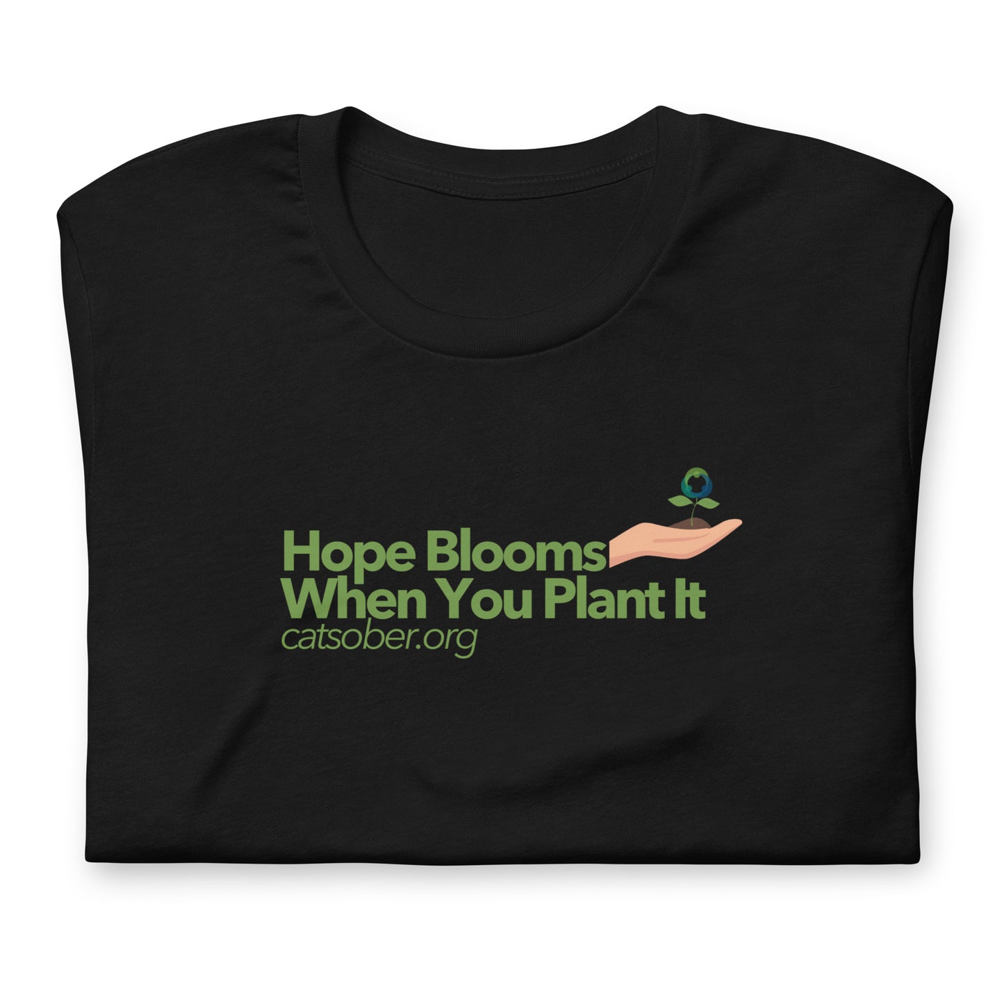 Hand of Hope Tee (Peach Version)