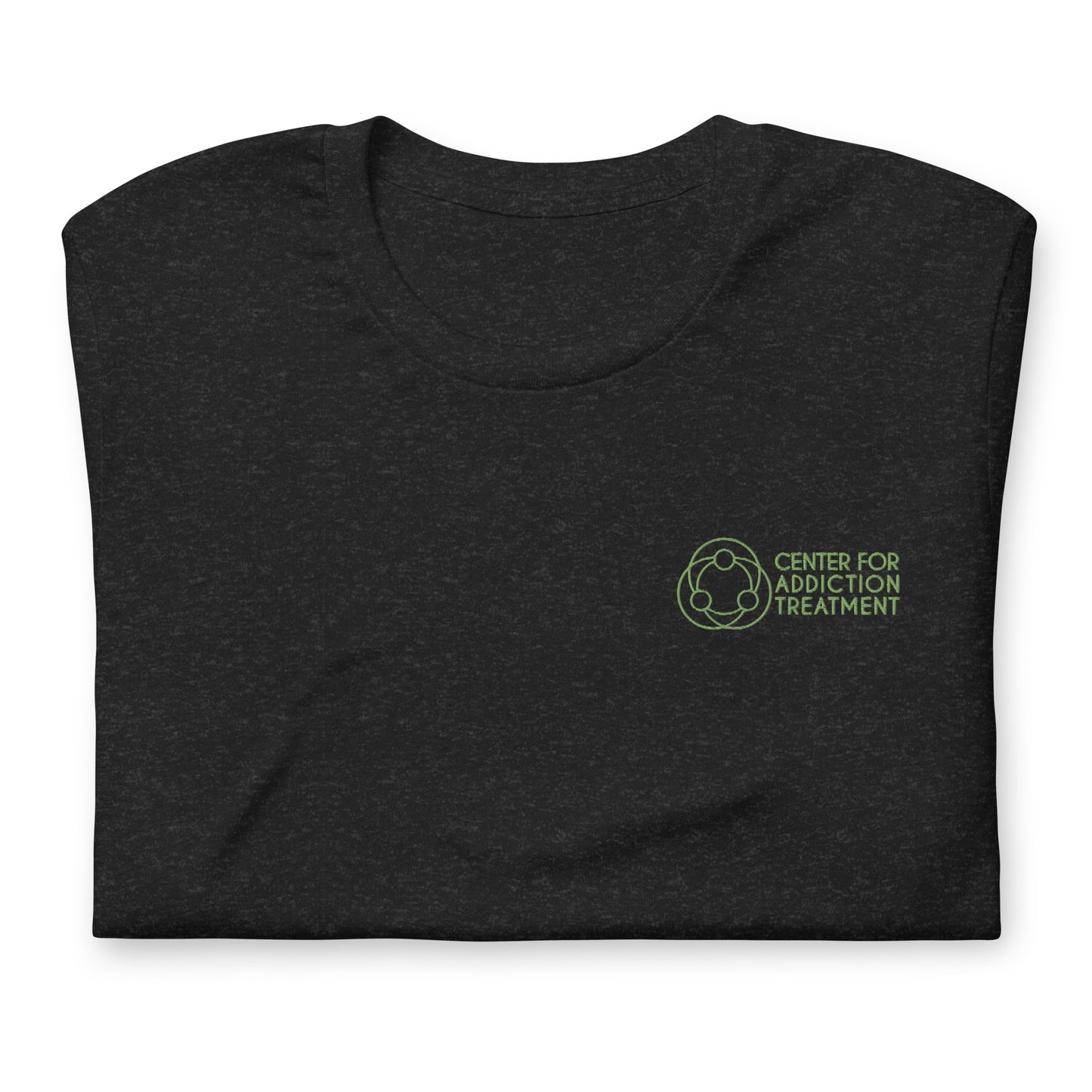 Green Logo Embroidered Tee