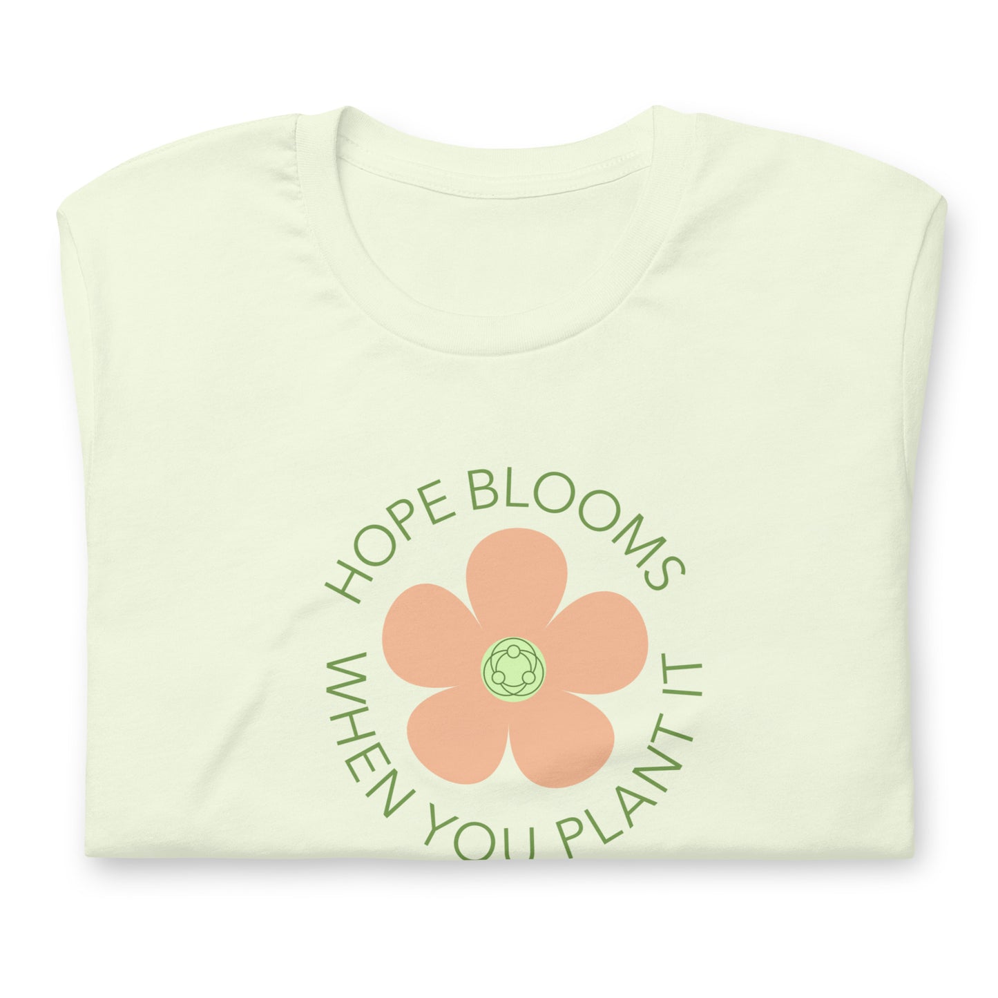 Round Hope Blooms Tee