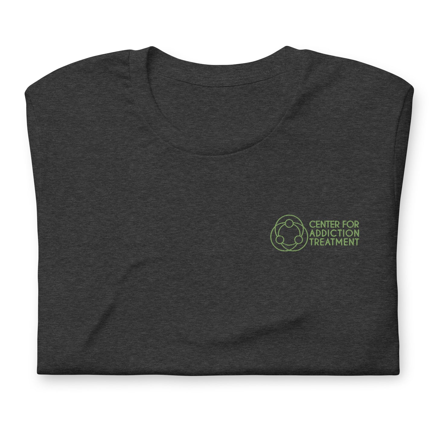 Green Logo Embroidered Tee