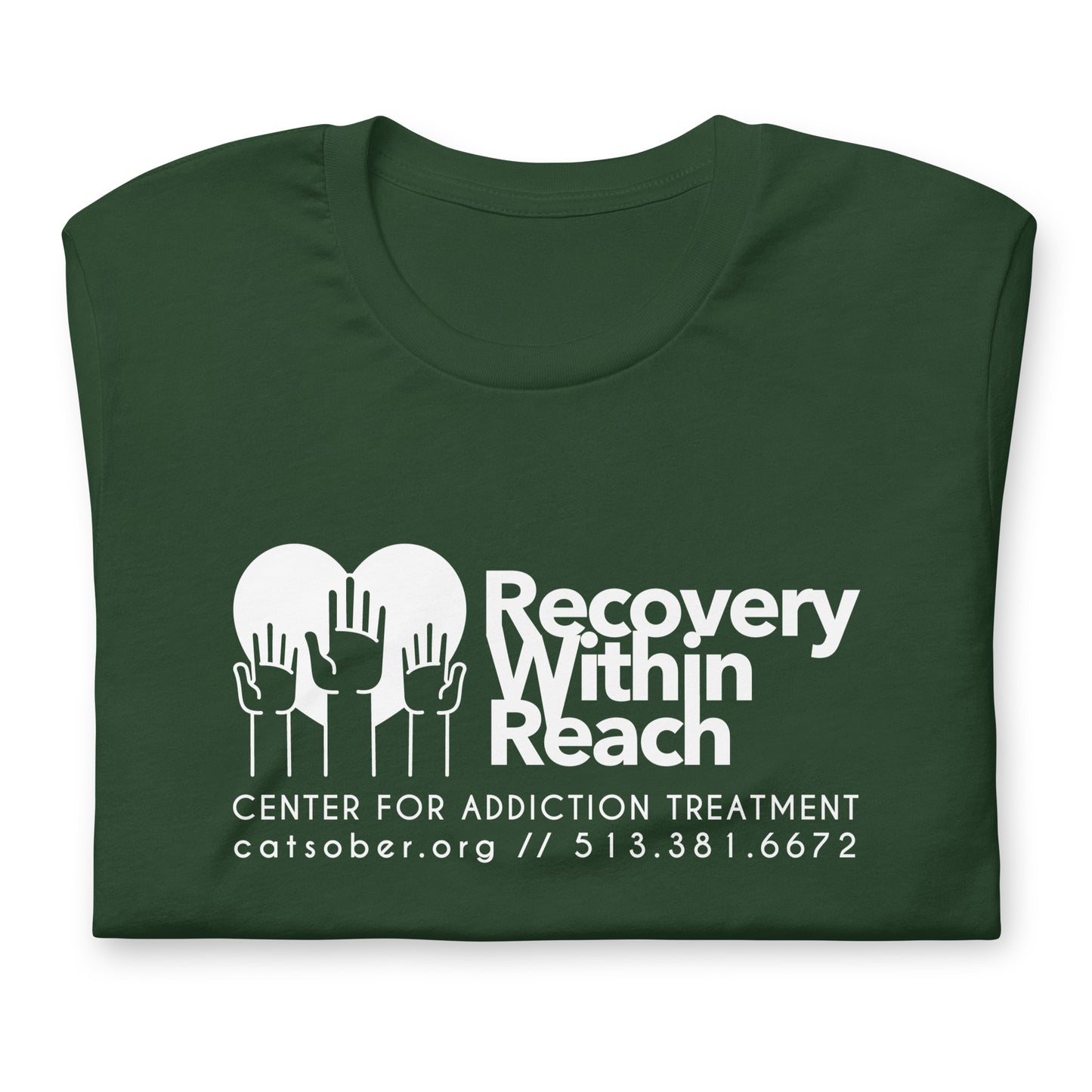 Recovery Within Reach Tee (Light Text Version)