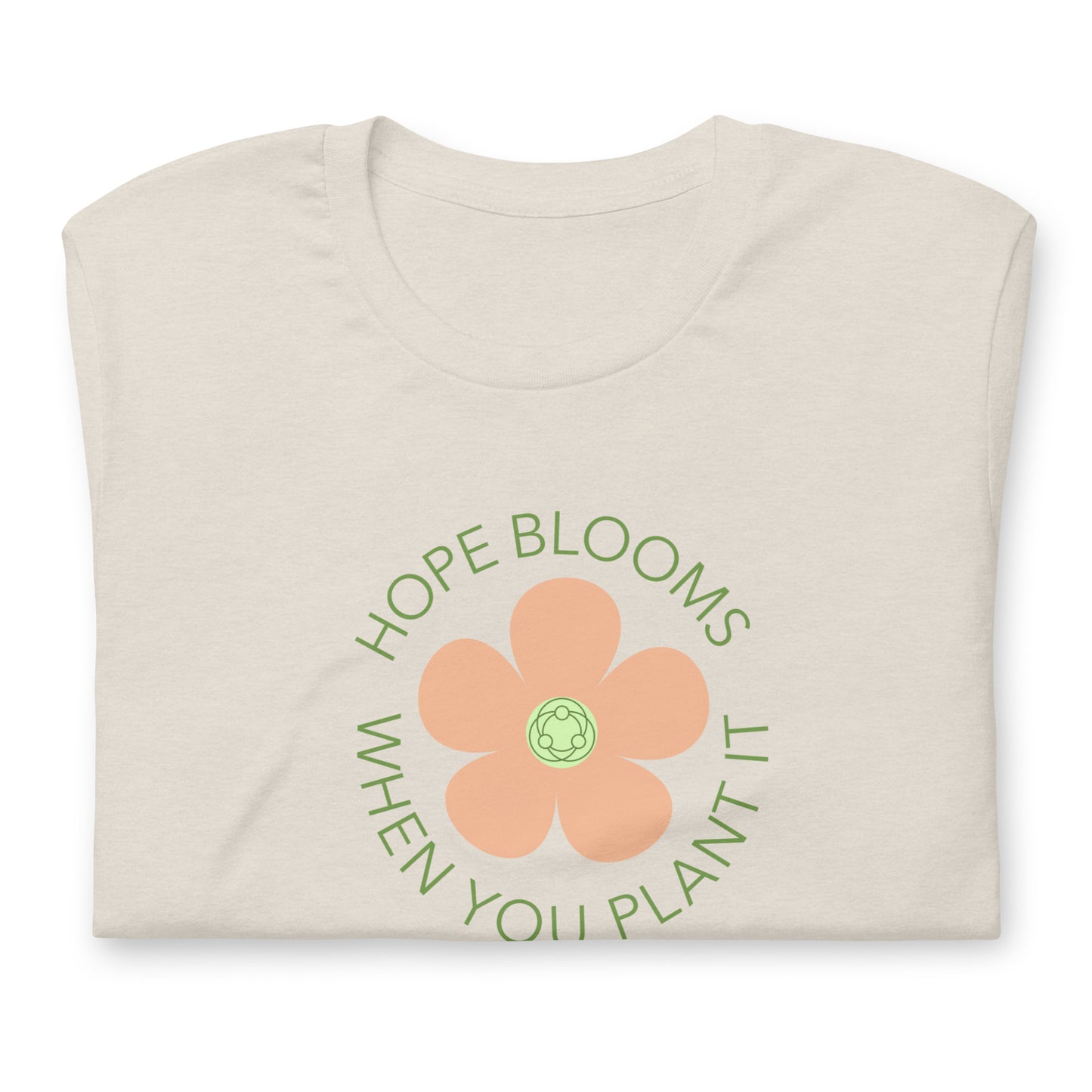 Round Hope Blooms Tee