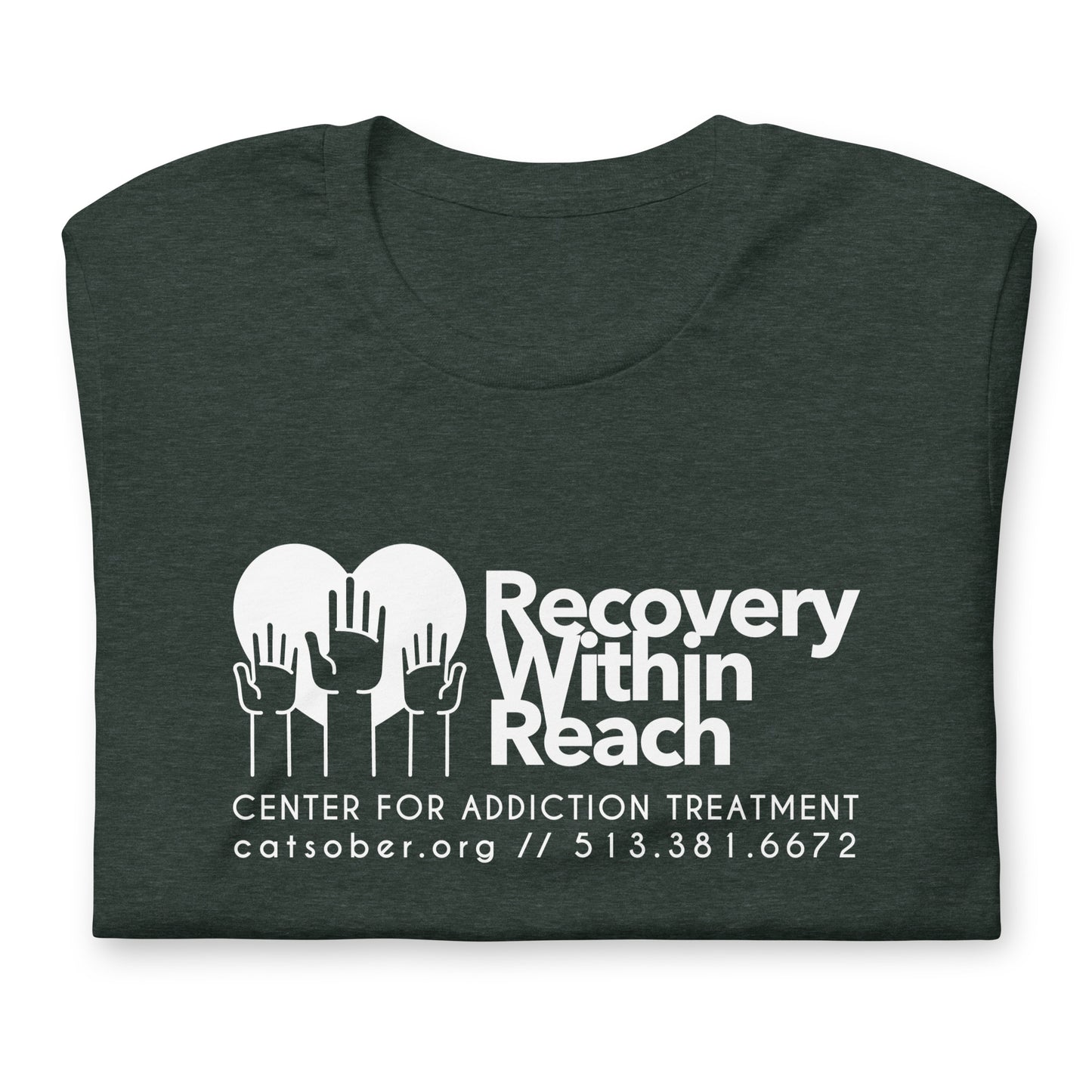 Recovery Within Reach Tee (Light Text Version)