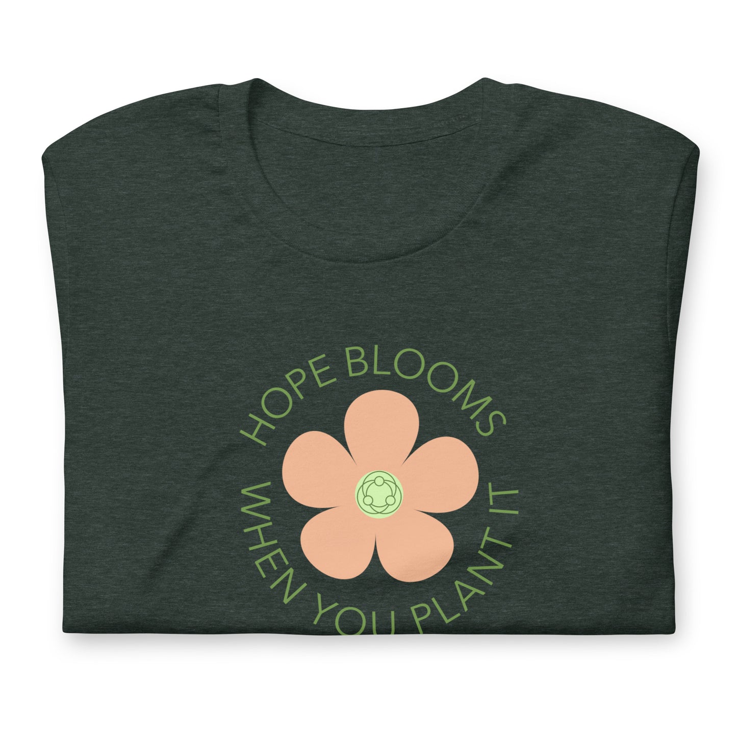 Round Hope Blooms Tee