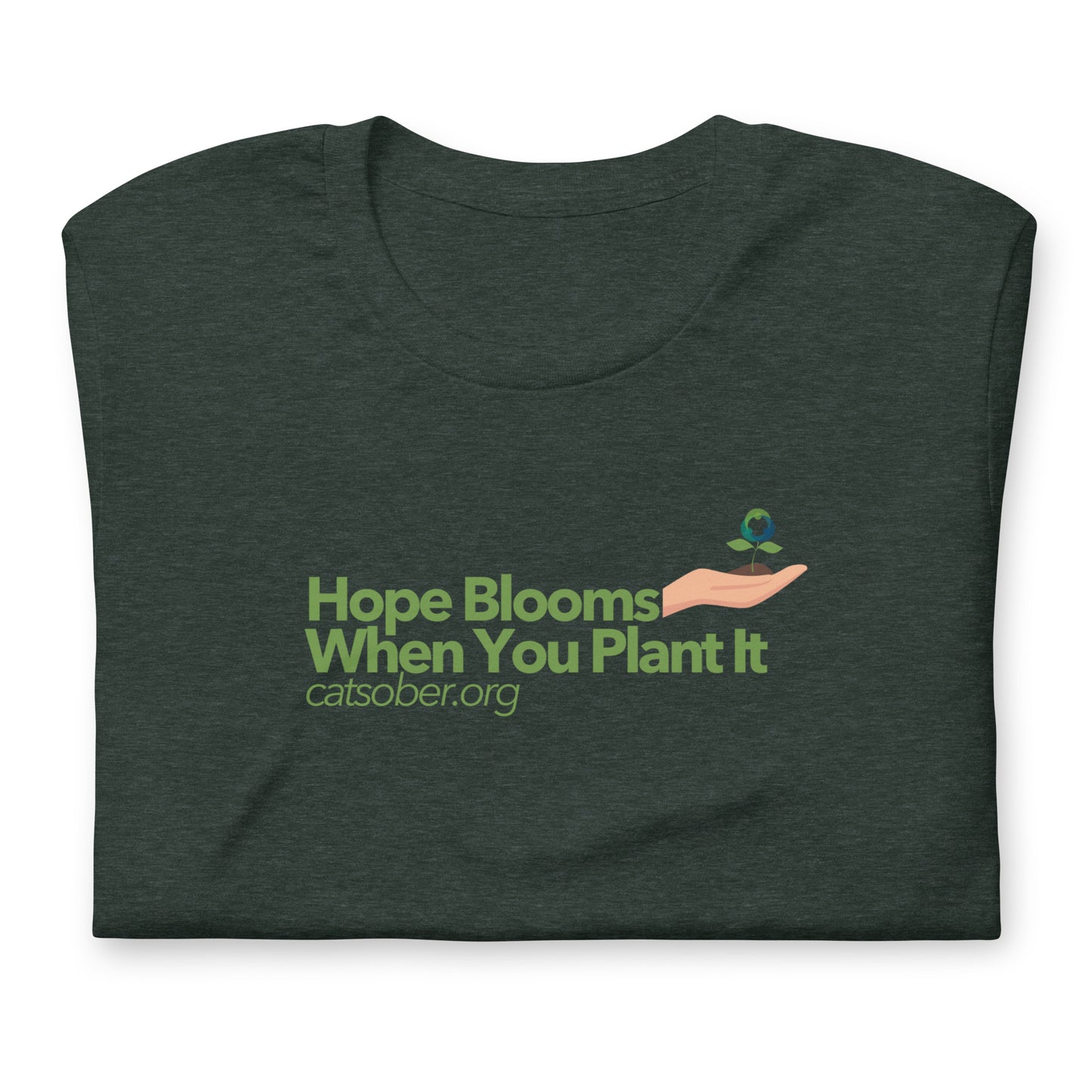 Hand of Hope Tee (Peach Version)