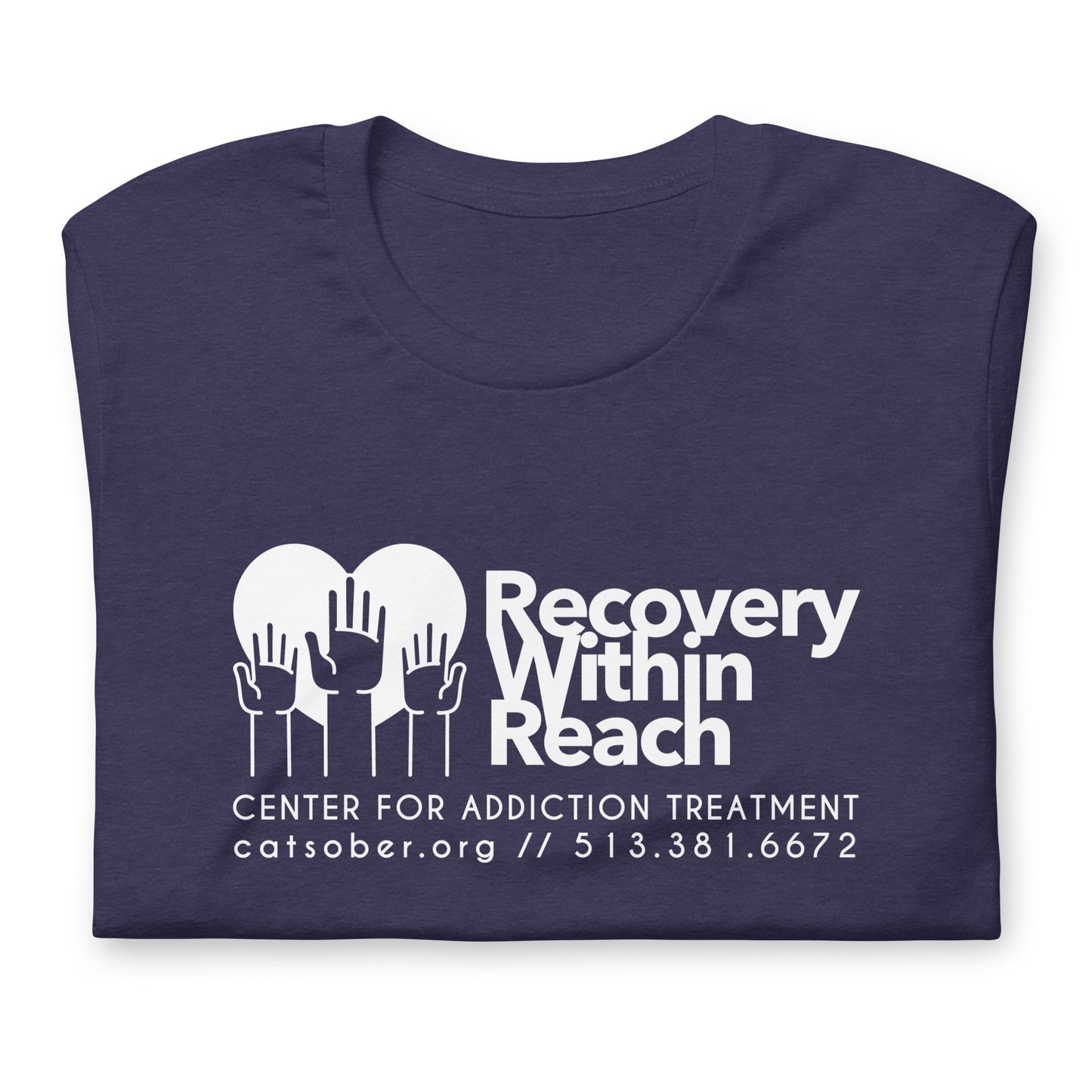 Recovery Within Reach Tee (Light Text Version)