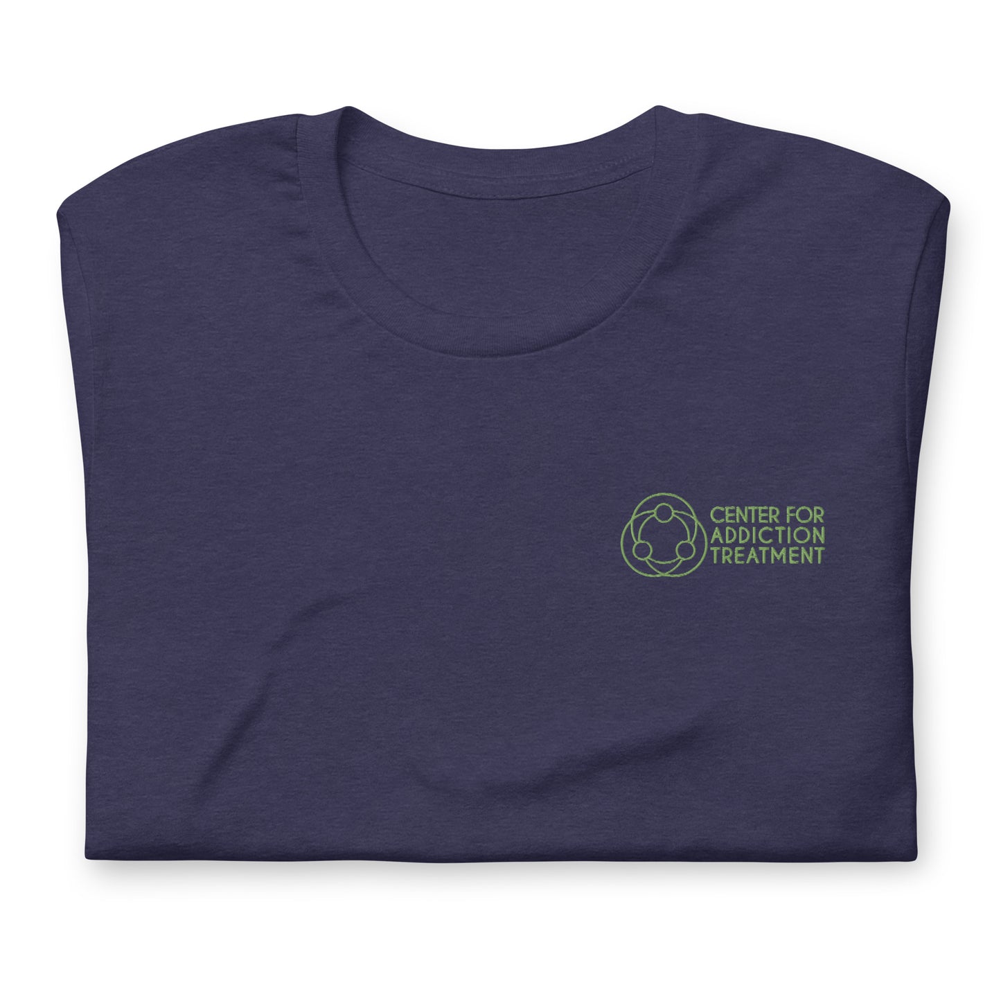 Green Logo Embroidered Tee