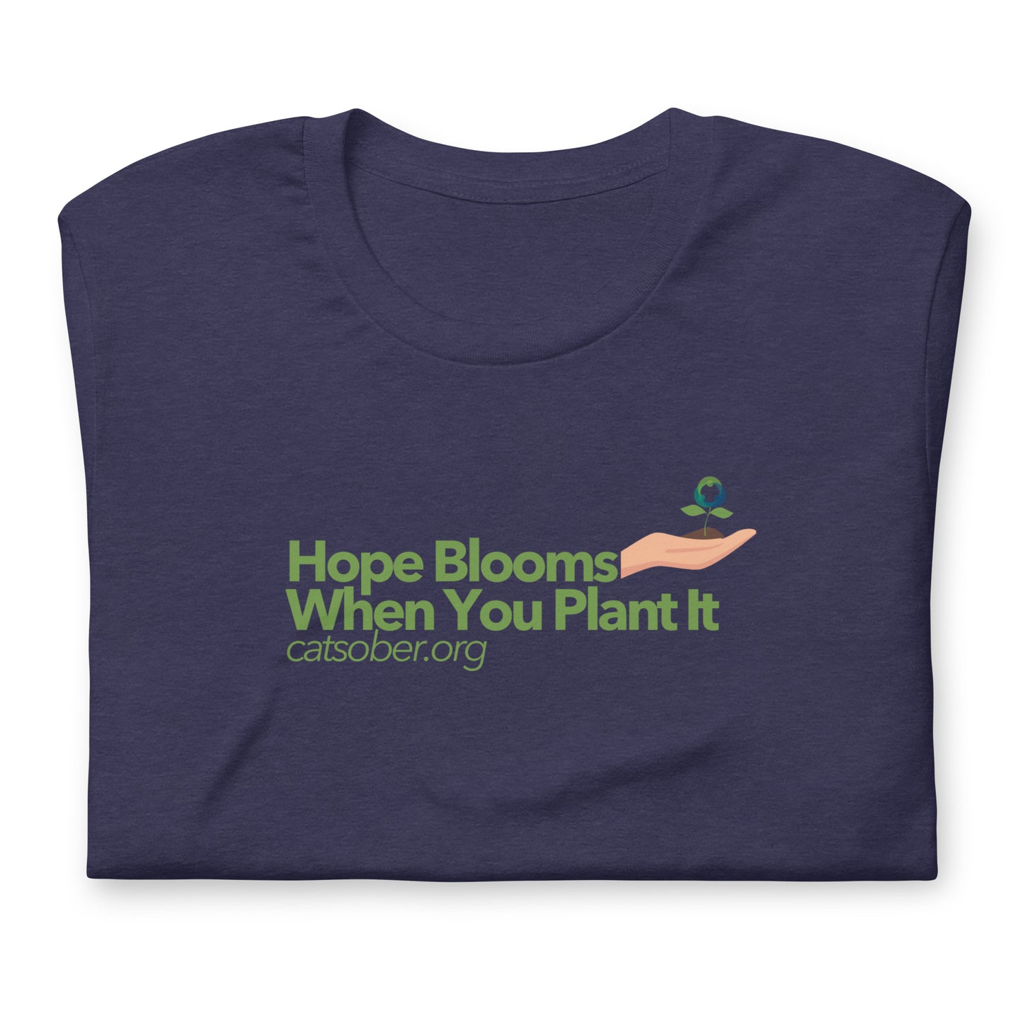 Hand of Hope Tee (Peach Version)