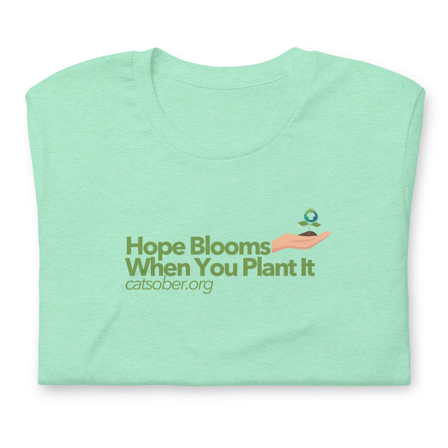 Hand of Hope Tee (Peach Version)