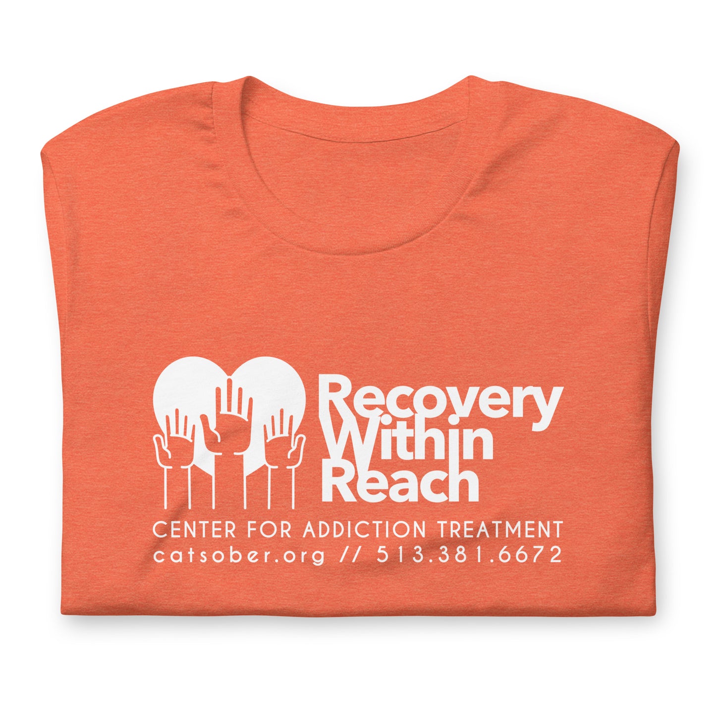 Recovery Within Reach Tee (Light Text Version)