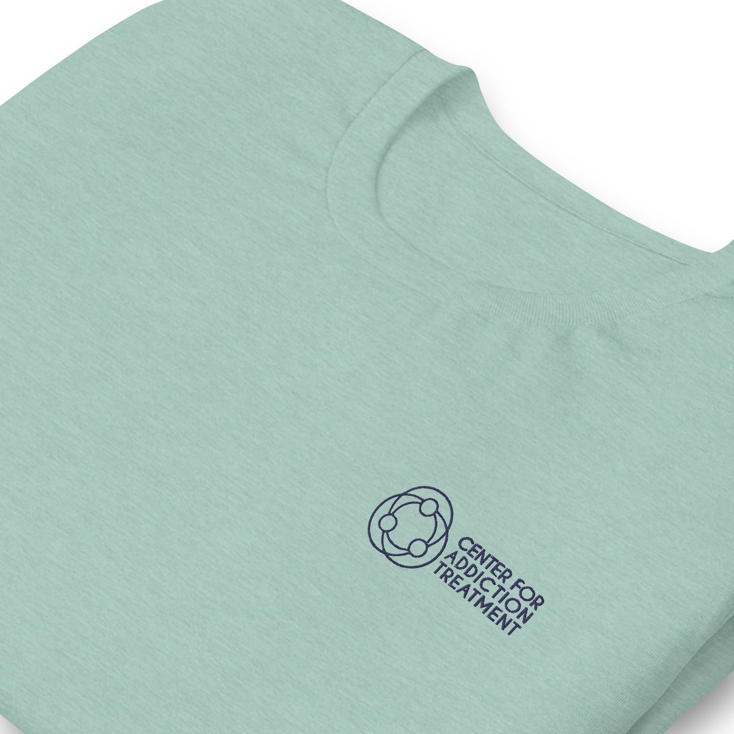 Blue Logo Embroidered Tee