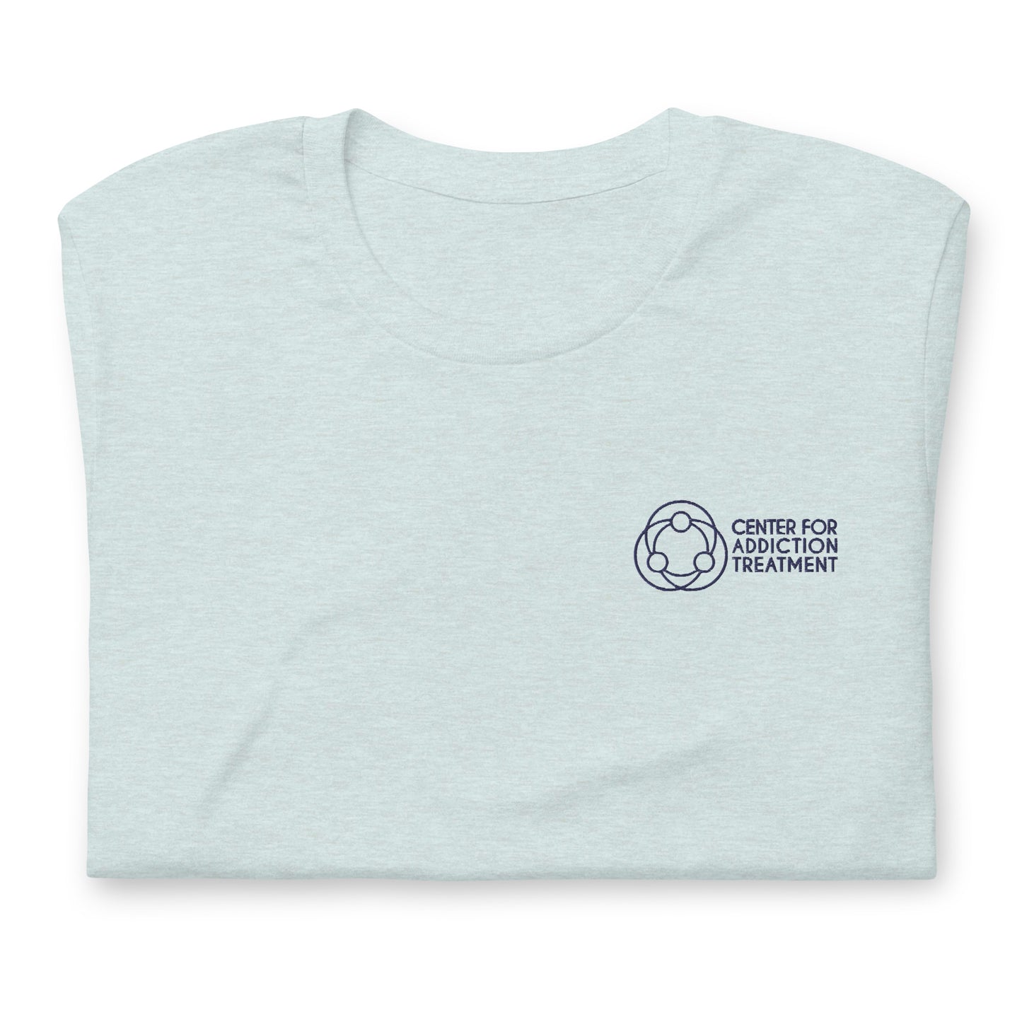 Blue Logo Embroidered Tee