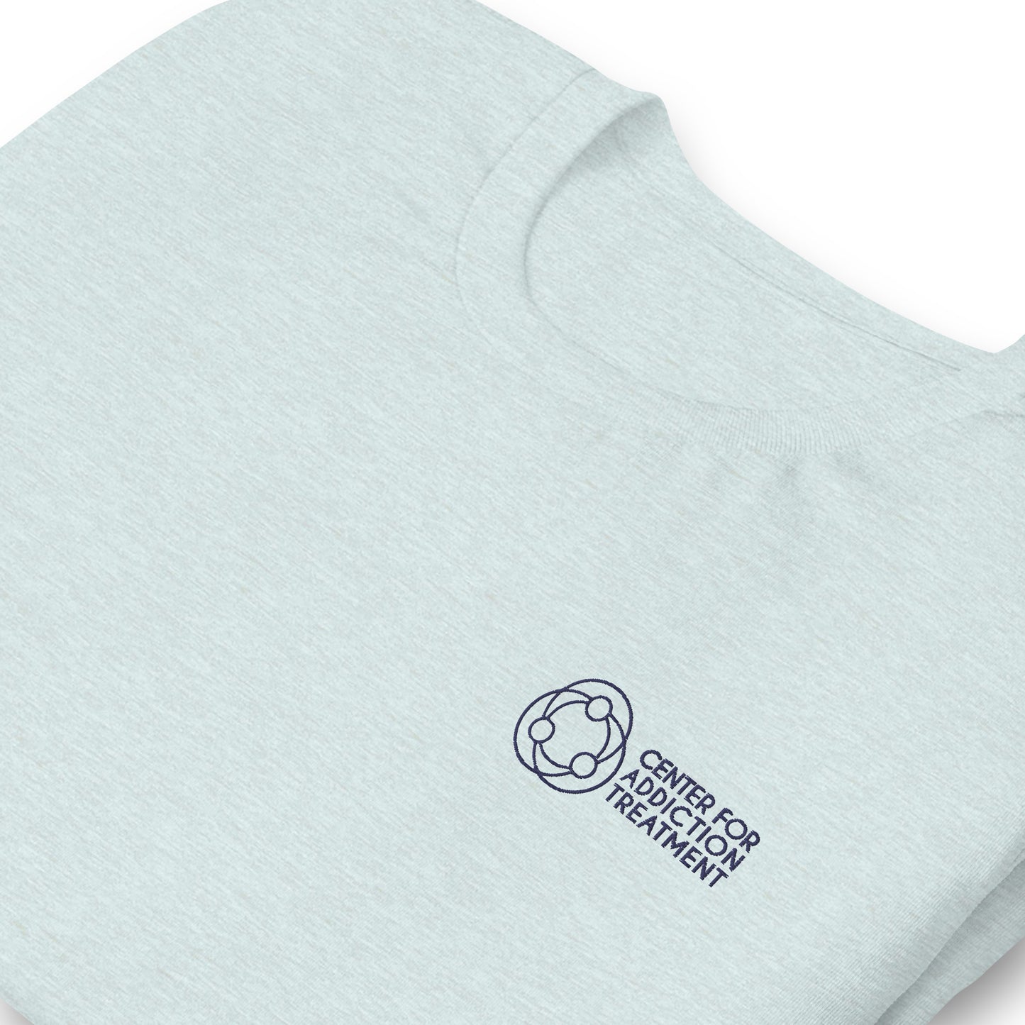 Blue Logo Embroidered Tee