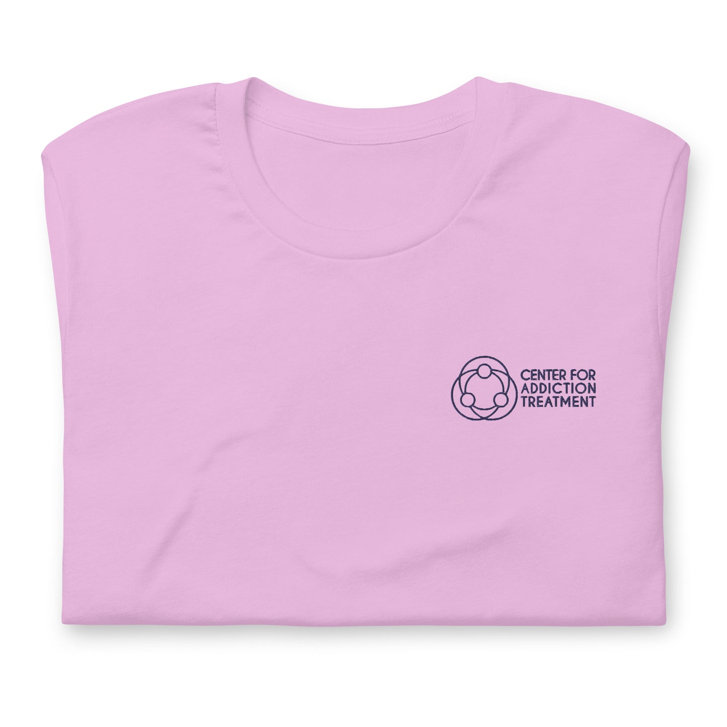Blue Logo Embroidered Tee