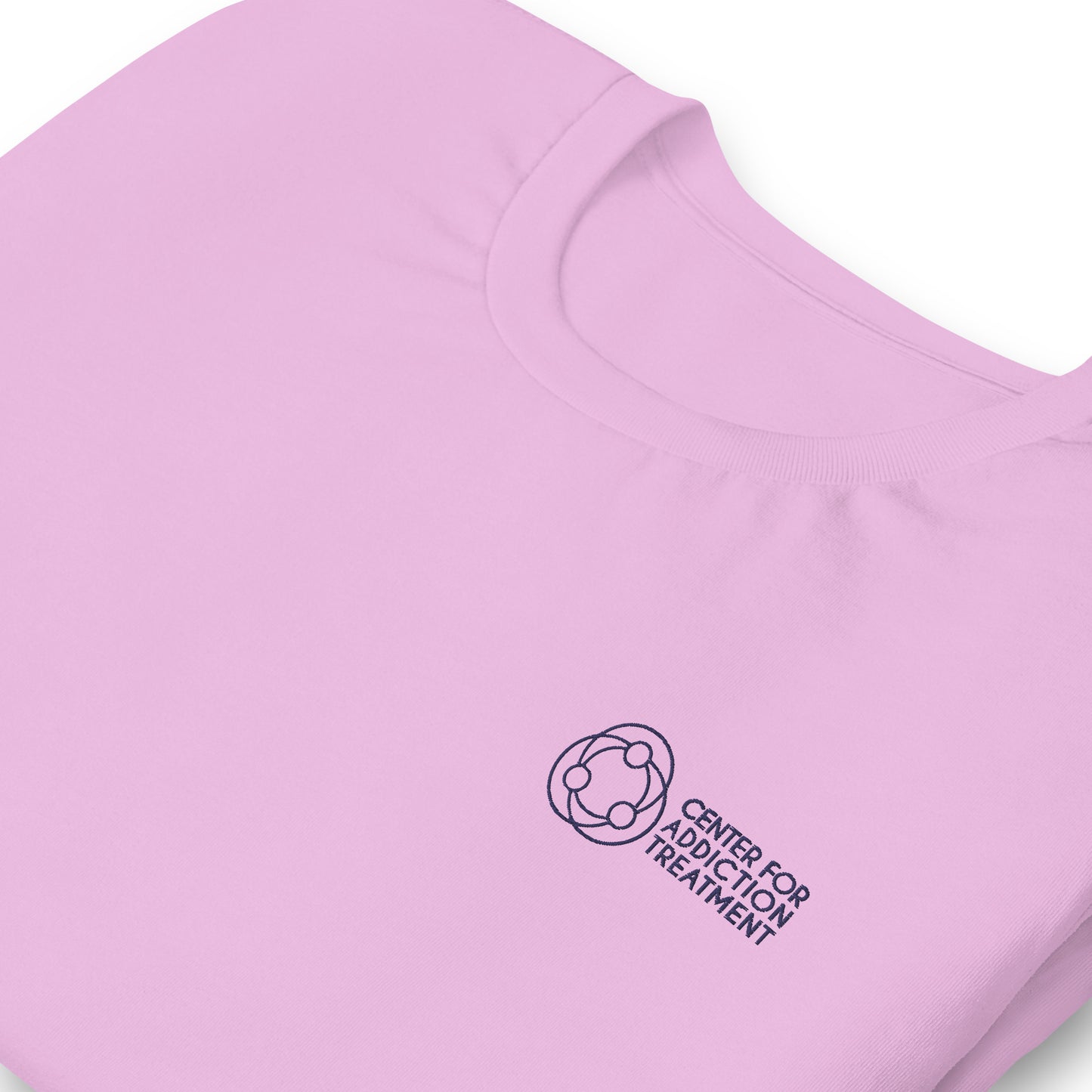 Blue Logo Embroidered Tee