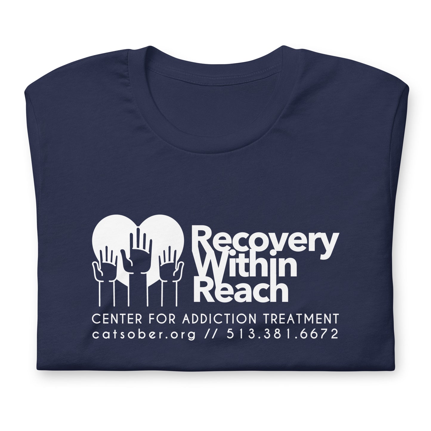 Recovery Within Reach Tee (Light Text Version)
