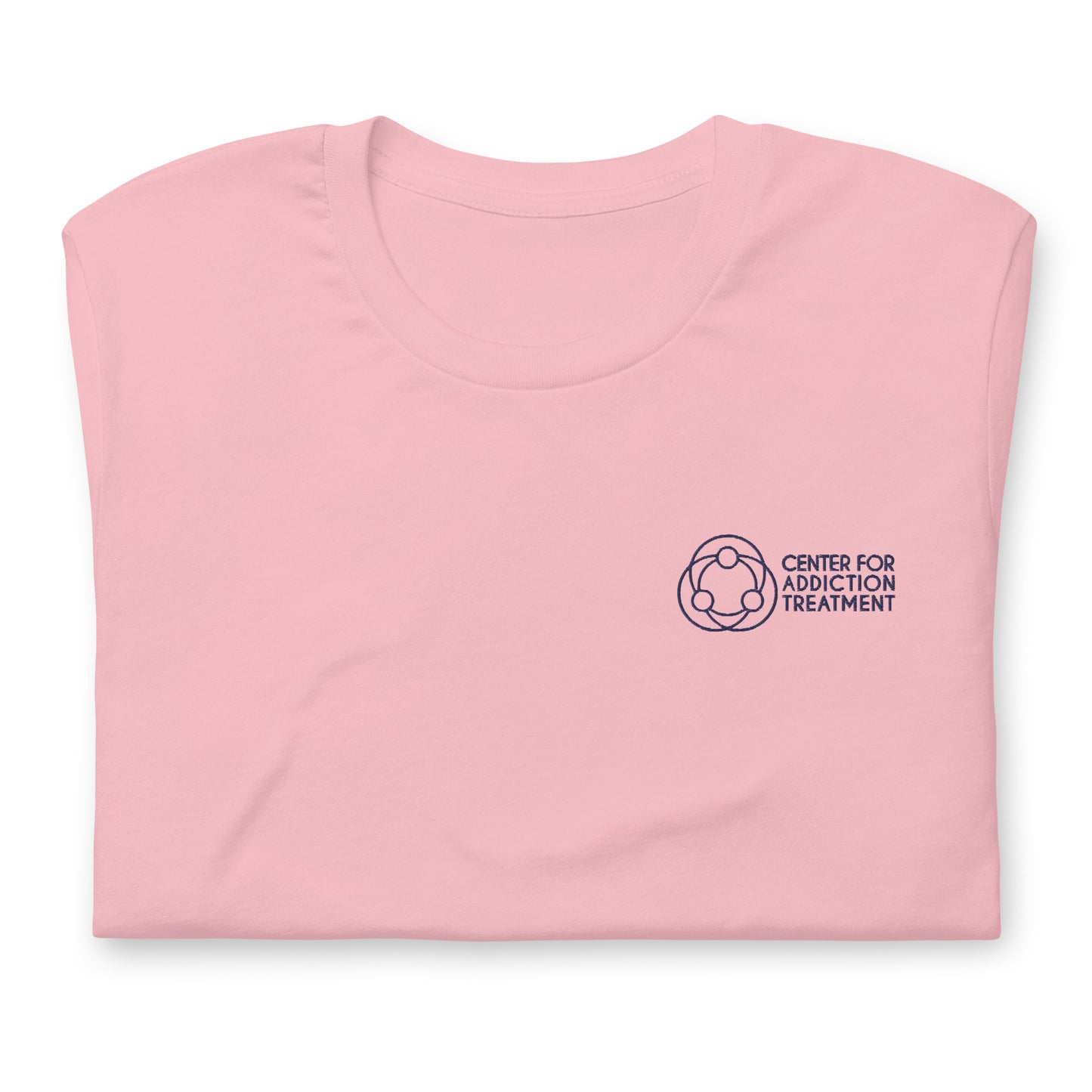 Blue Logo Embroidered Tee