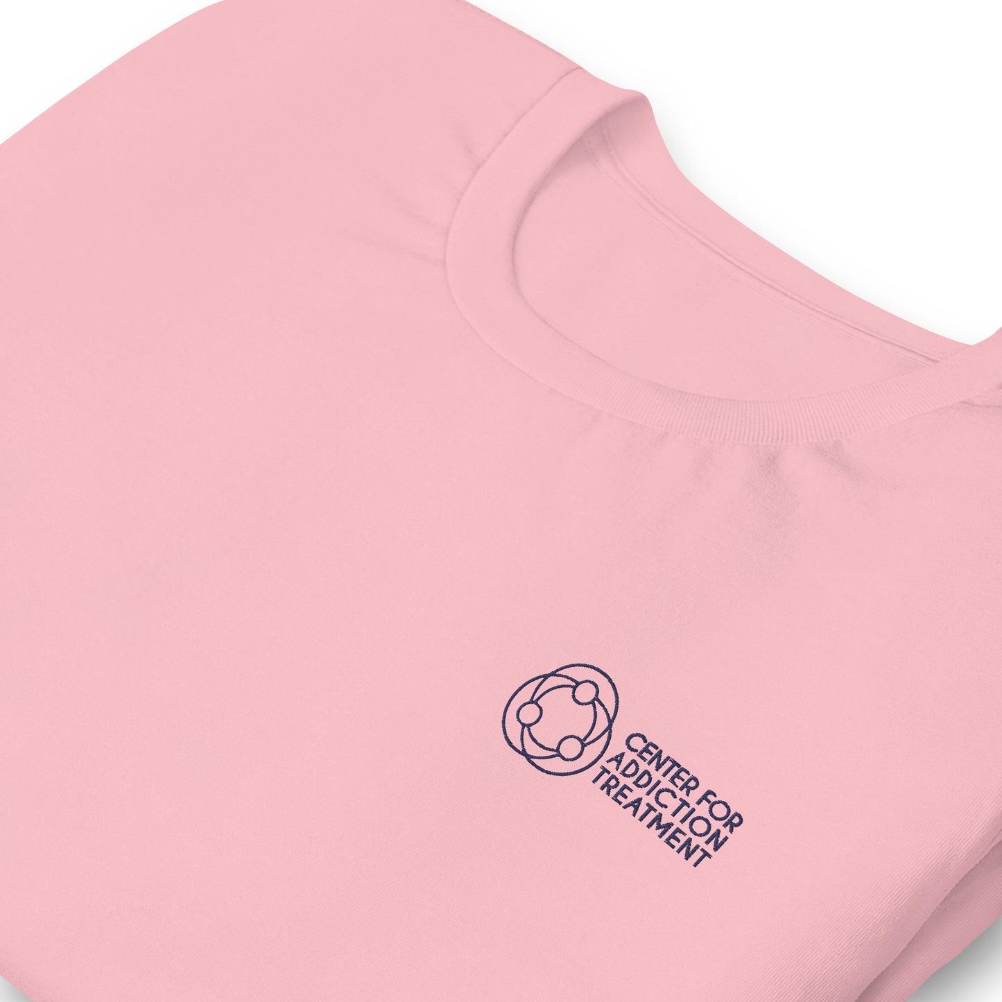 Blue Logo Embroidered Tee