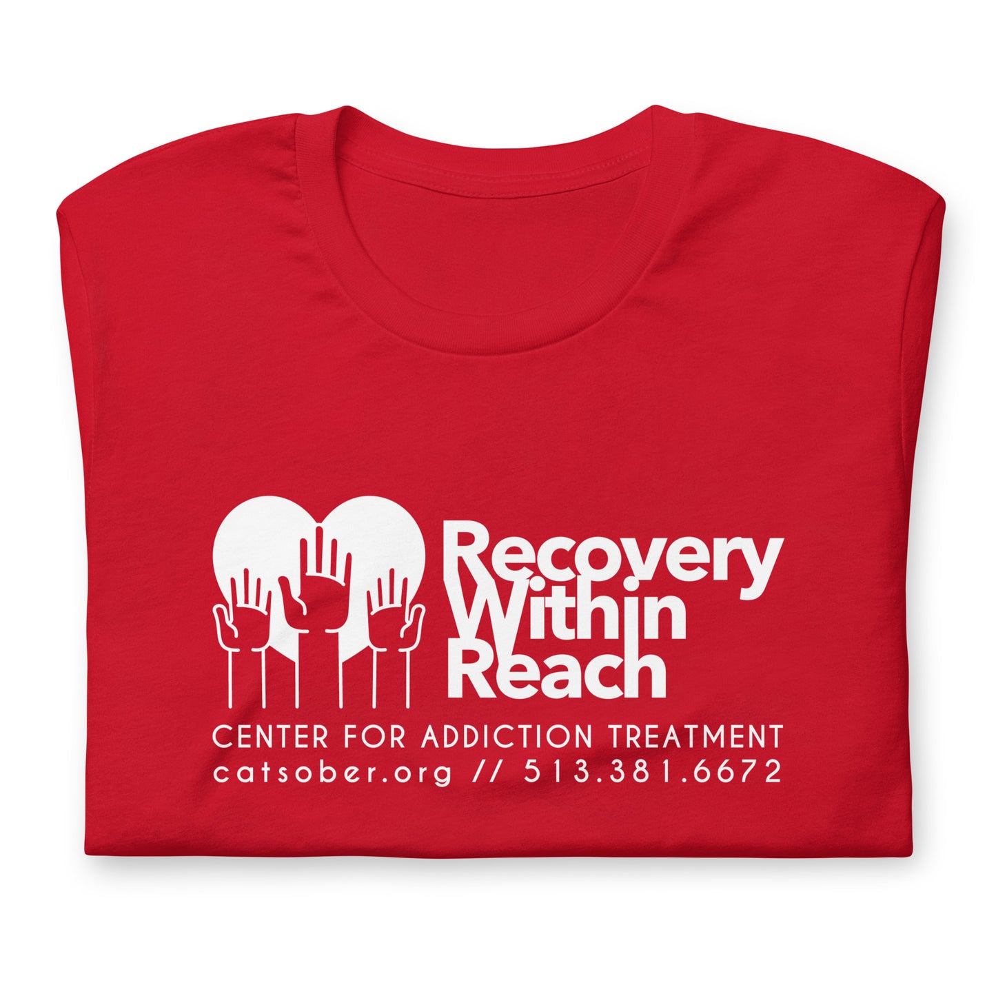 Recovery Within Reach Tee (Light Text Version)
