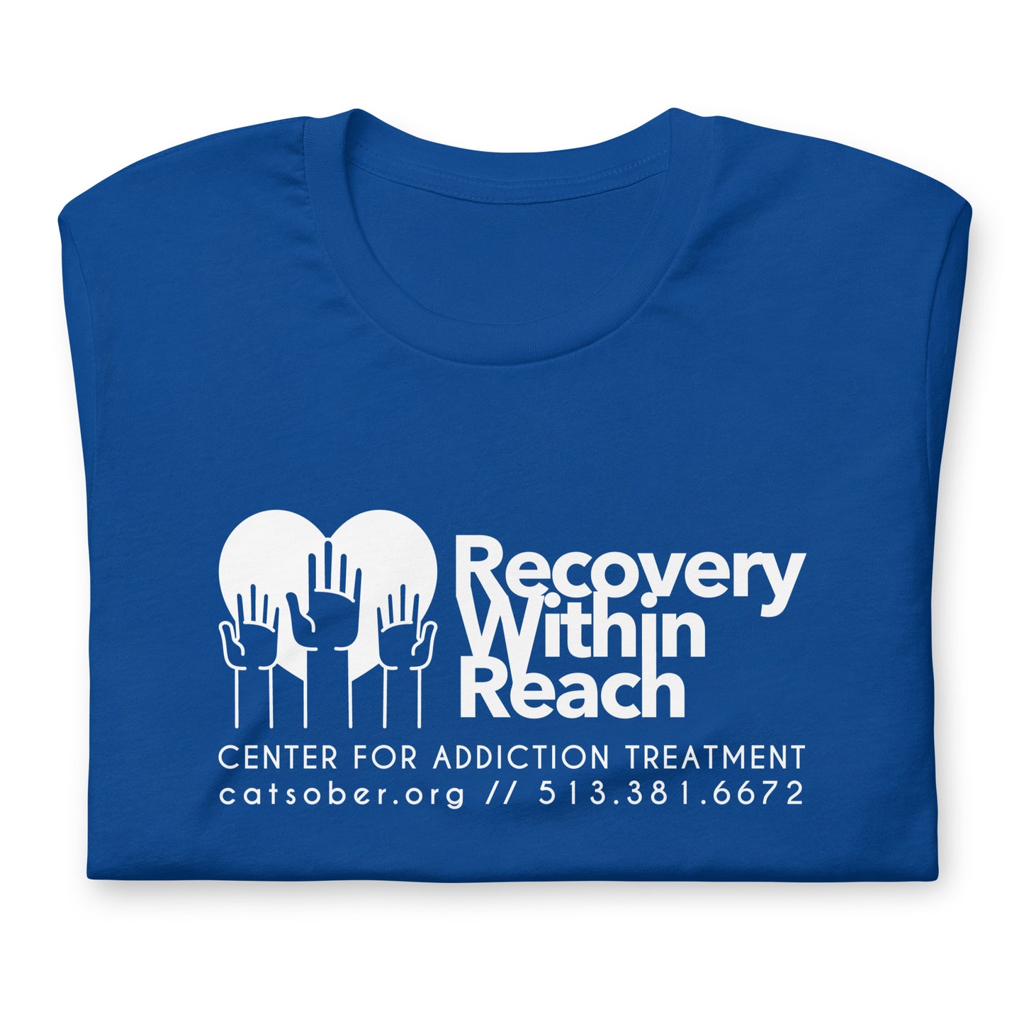 Recovery Within Reach Tee (Light Text Version)