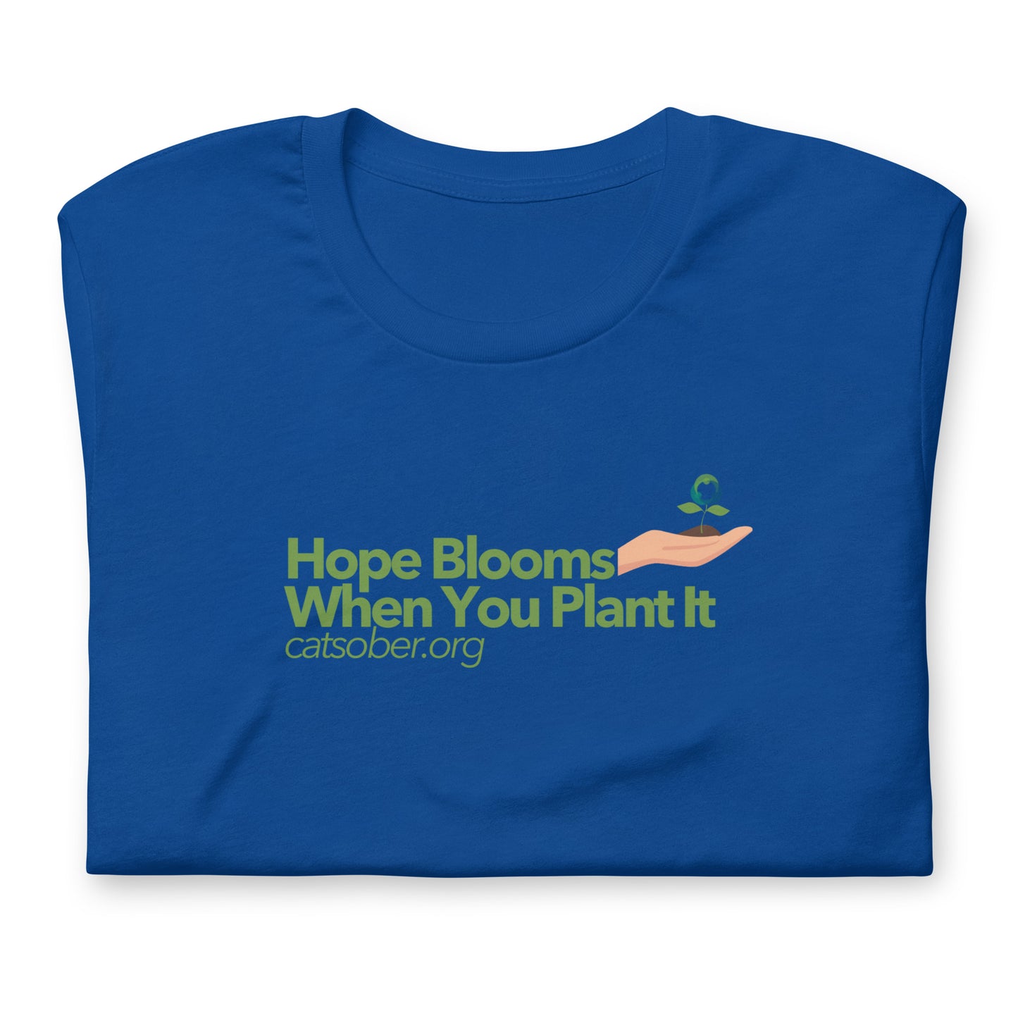 Hand of Hope Tee (Peach Version)