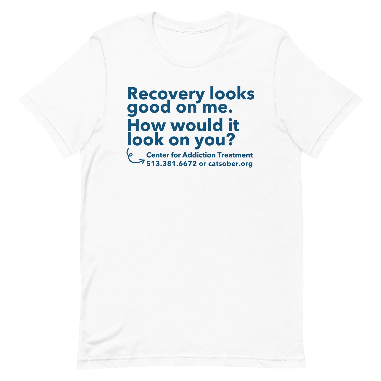 Recovery Looks Good Tee (Dark Text Version)